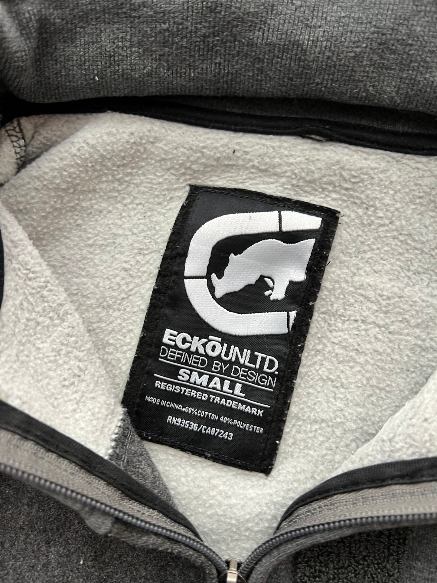 Ecko Unltd Zip Up Hoodie (M)