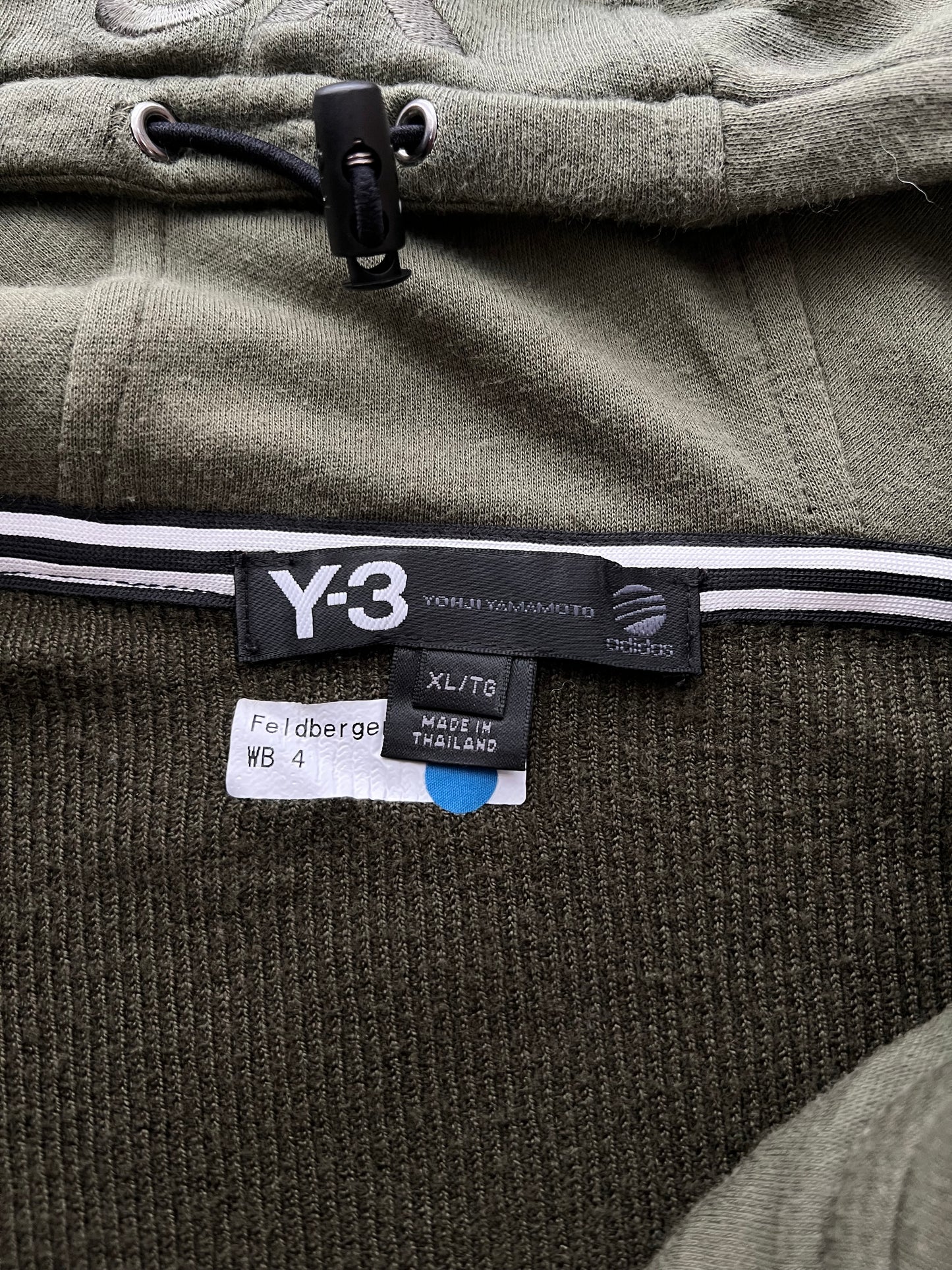 Y3 Zip Up Hoodie (XL)