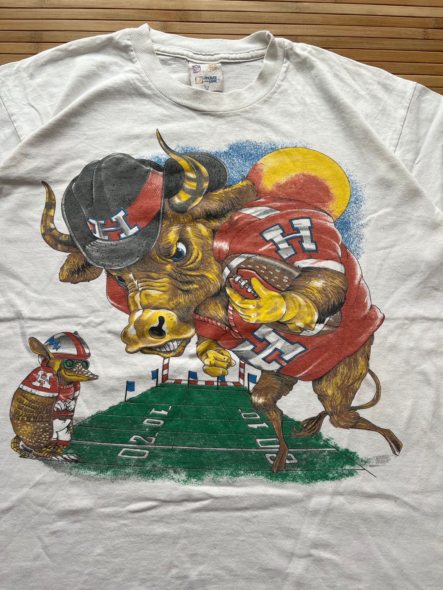 90s Huston NFL T-Shirt (M)