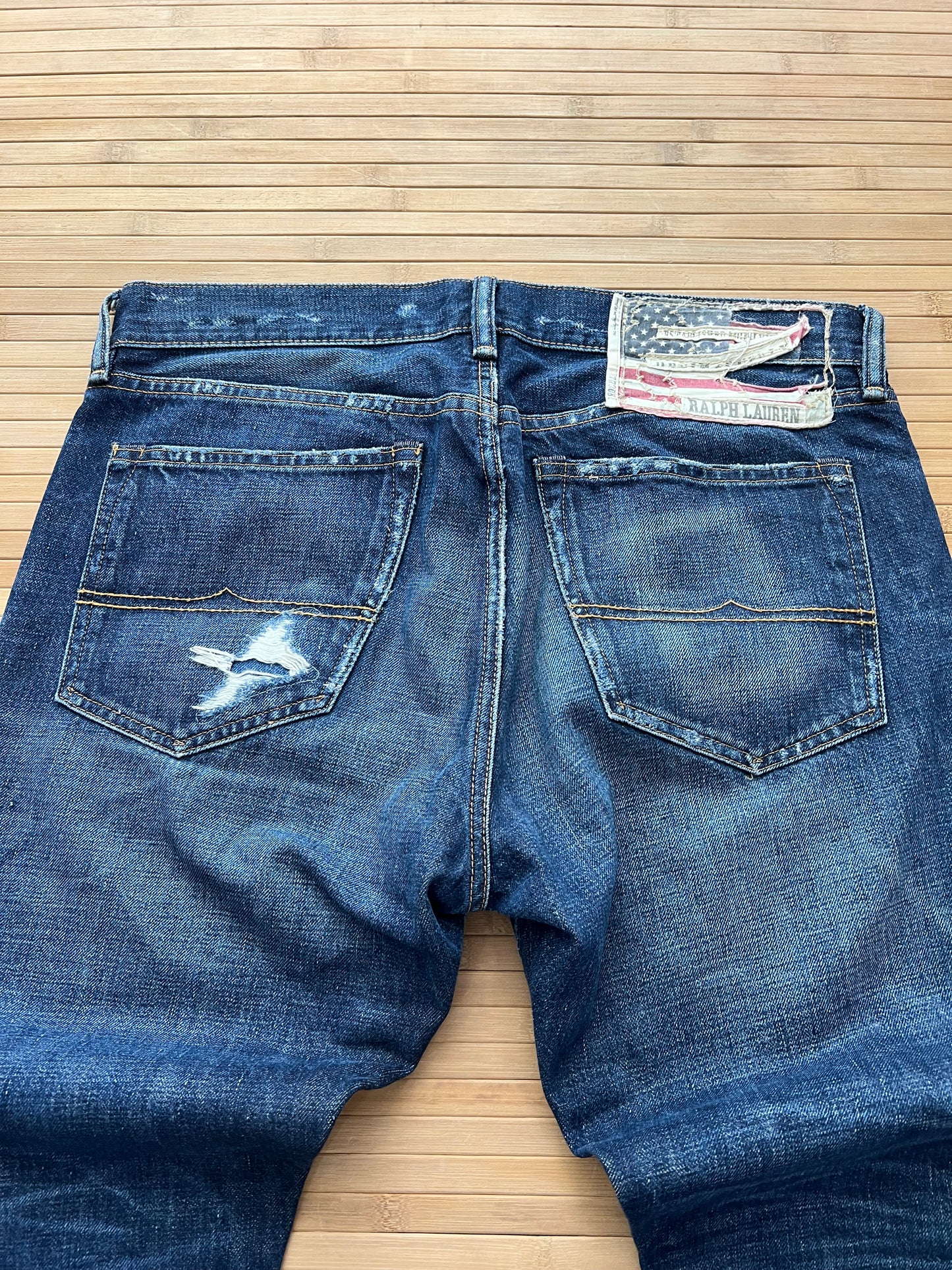 Ralph Lauren Distressed Jeans (34x34)
