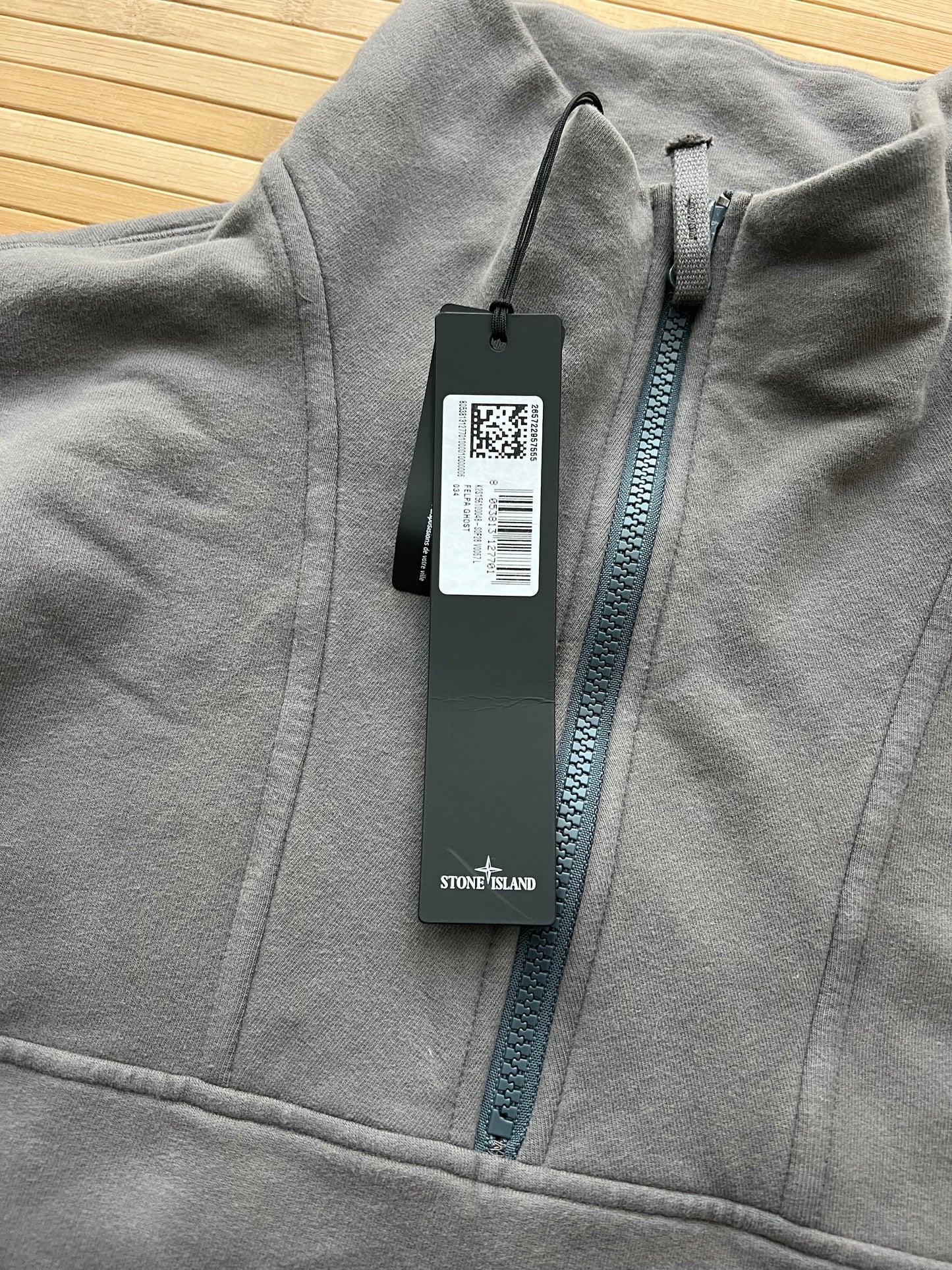 Stone Island 1/4 Zip Up New with Tags (L)