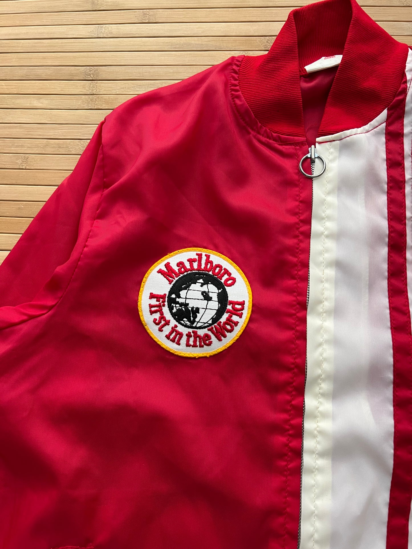 Marlboro 80s Zip Up Racing Jacket (M)