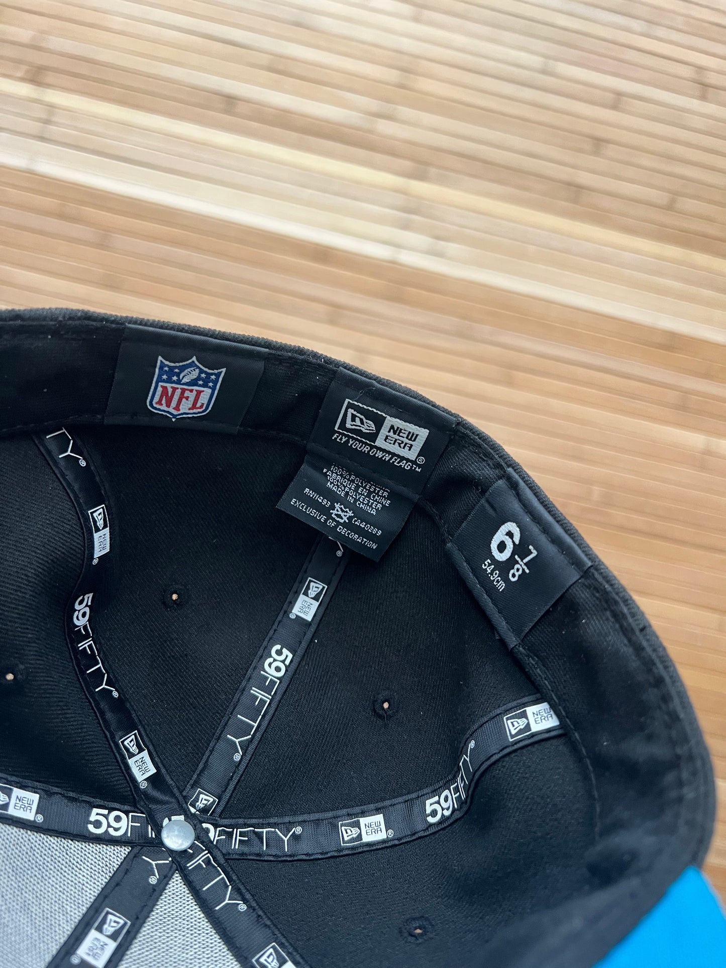 NFL Panthers Fitted Hat (6.7/8 54.9cm)