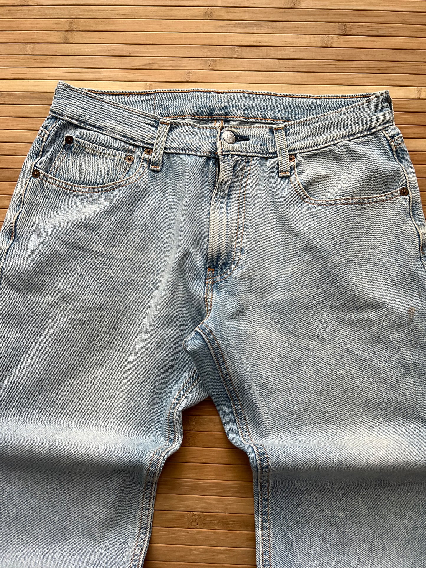 Levis 502 Baby Blue Jeans (30x30)