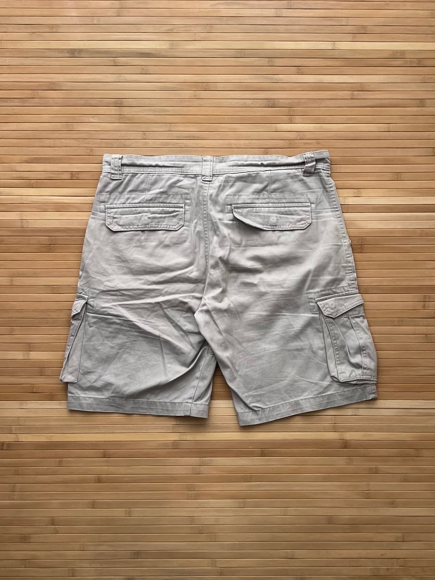 Grey Cargo Shorts (38)