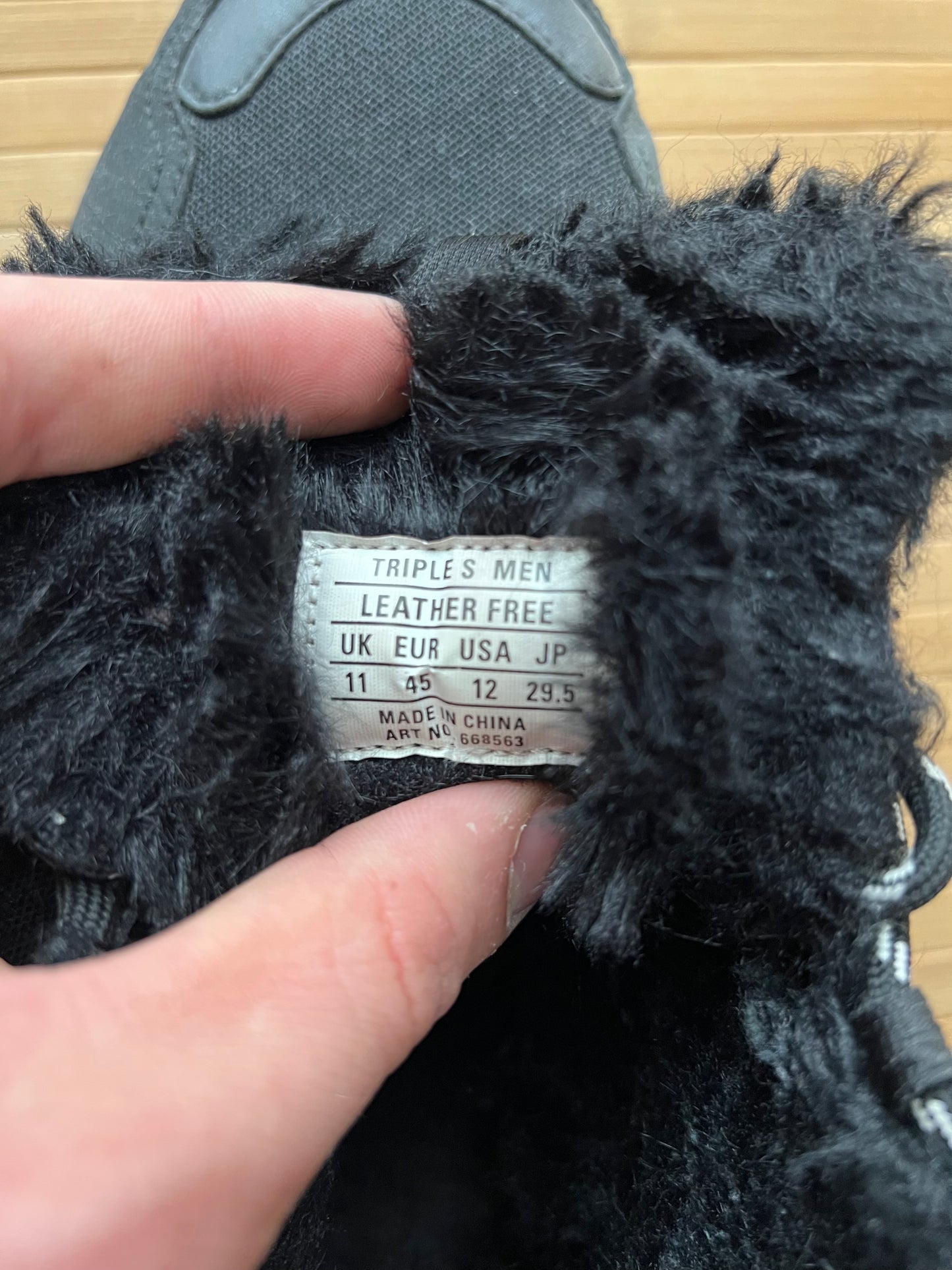 Balenciaga Triple S Limited Fur Edition (45)