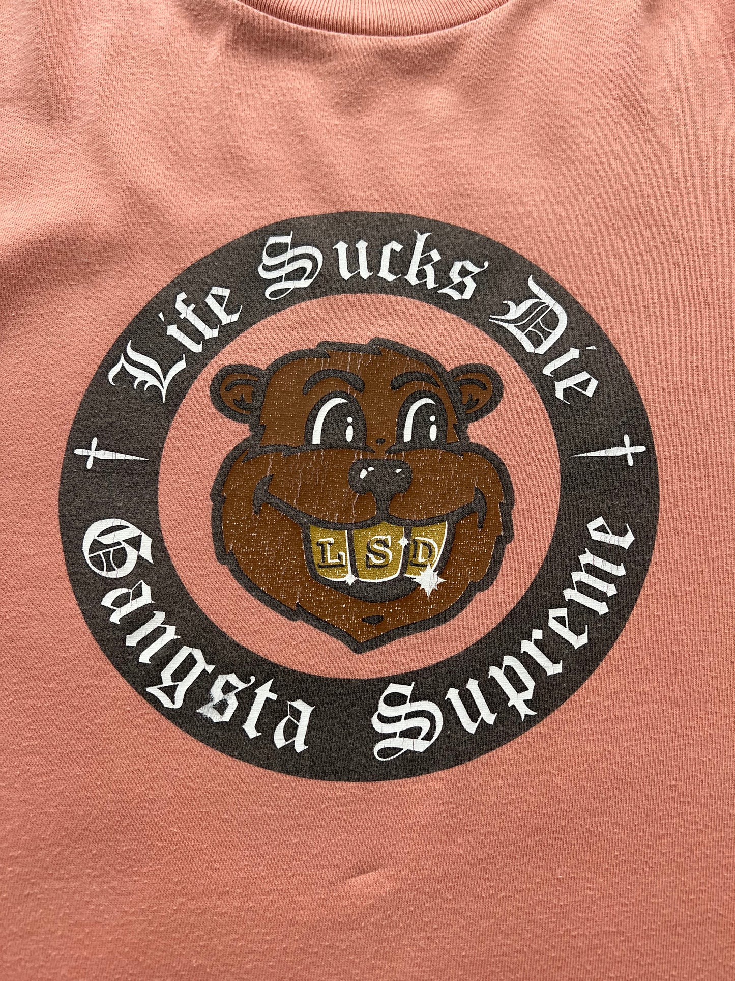 Supreme LSD Bear Life Sucks T-Shirt (L)