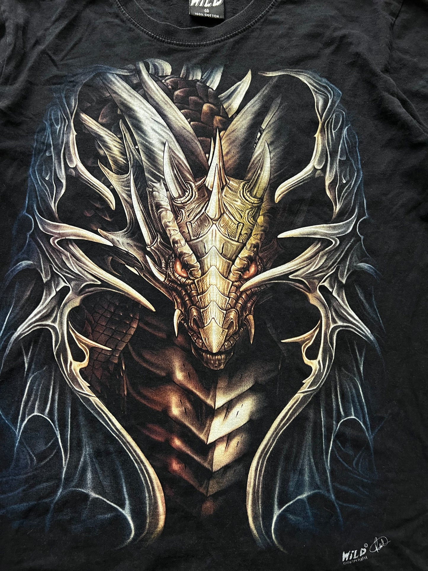 Dragon Double Graphic T-Shirt (S)