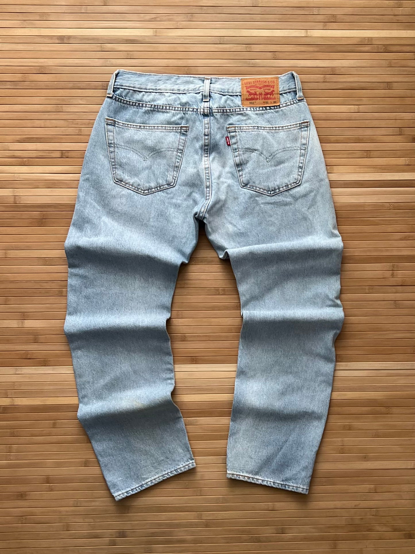 Levis 502 Baby Blue Jeans (30x30)