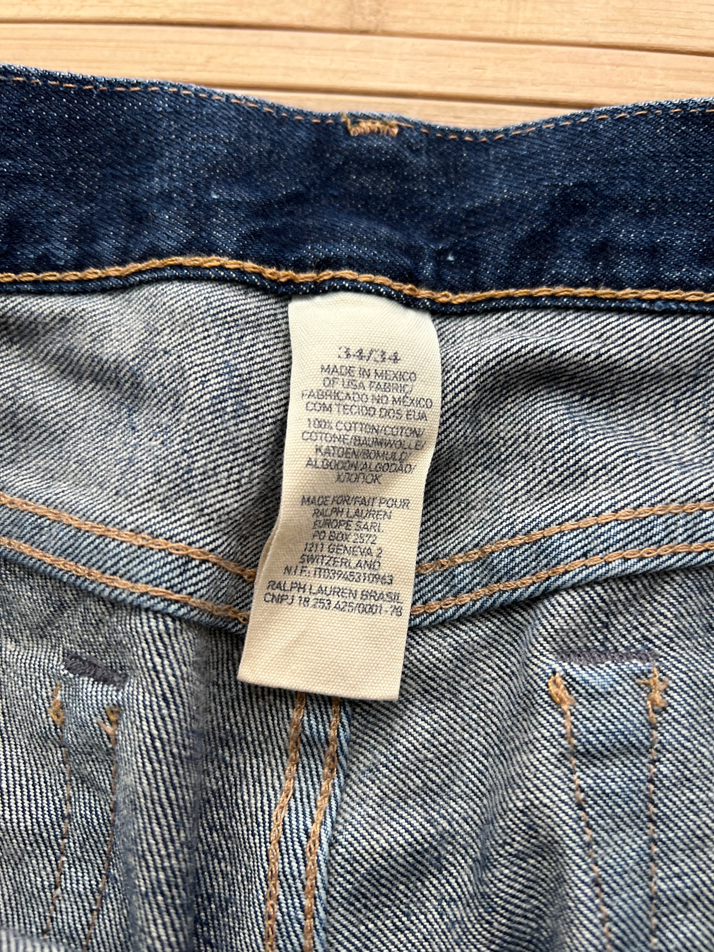 Ralph Lauren Distressed Jeans (34x34)