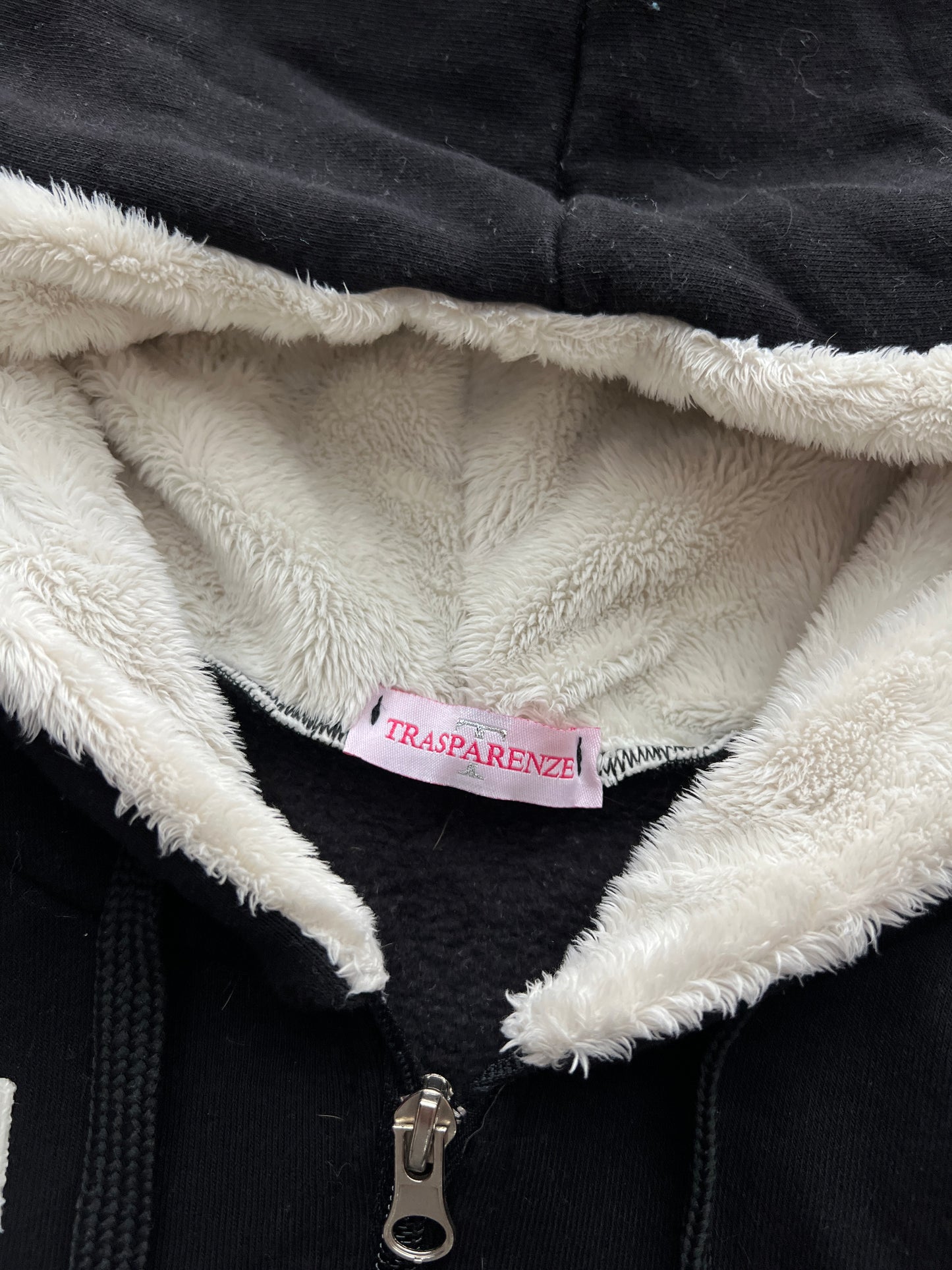 Star Fur Zip Up Hoodie🙋‍♀️ (M)