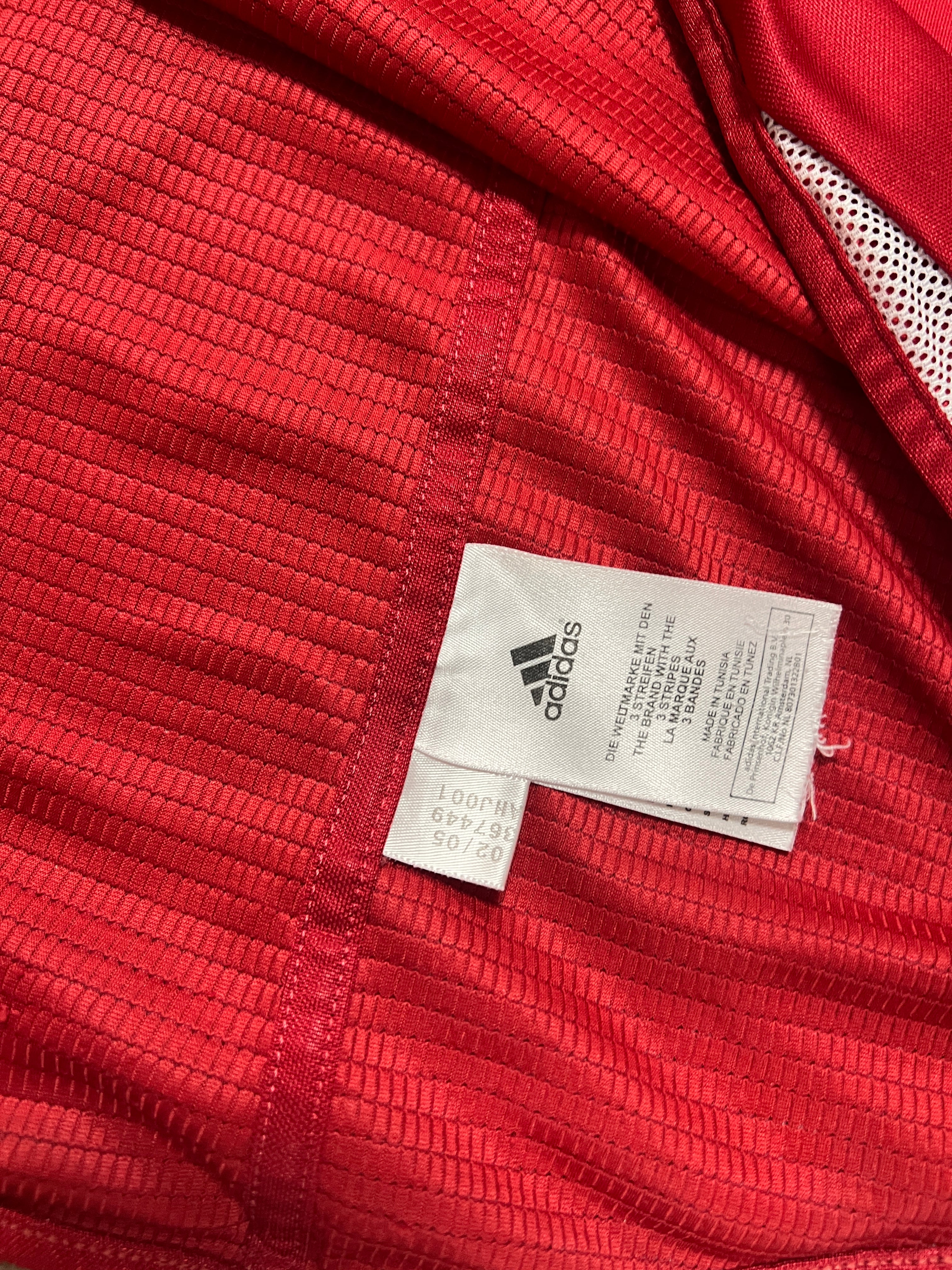Denmark 2005 Home jersey (XL)