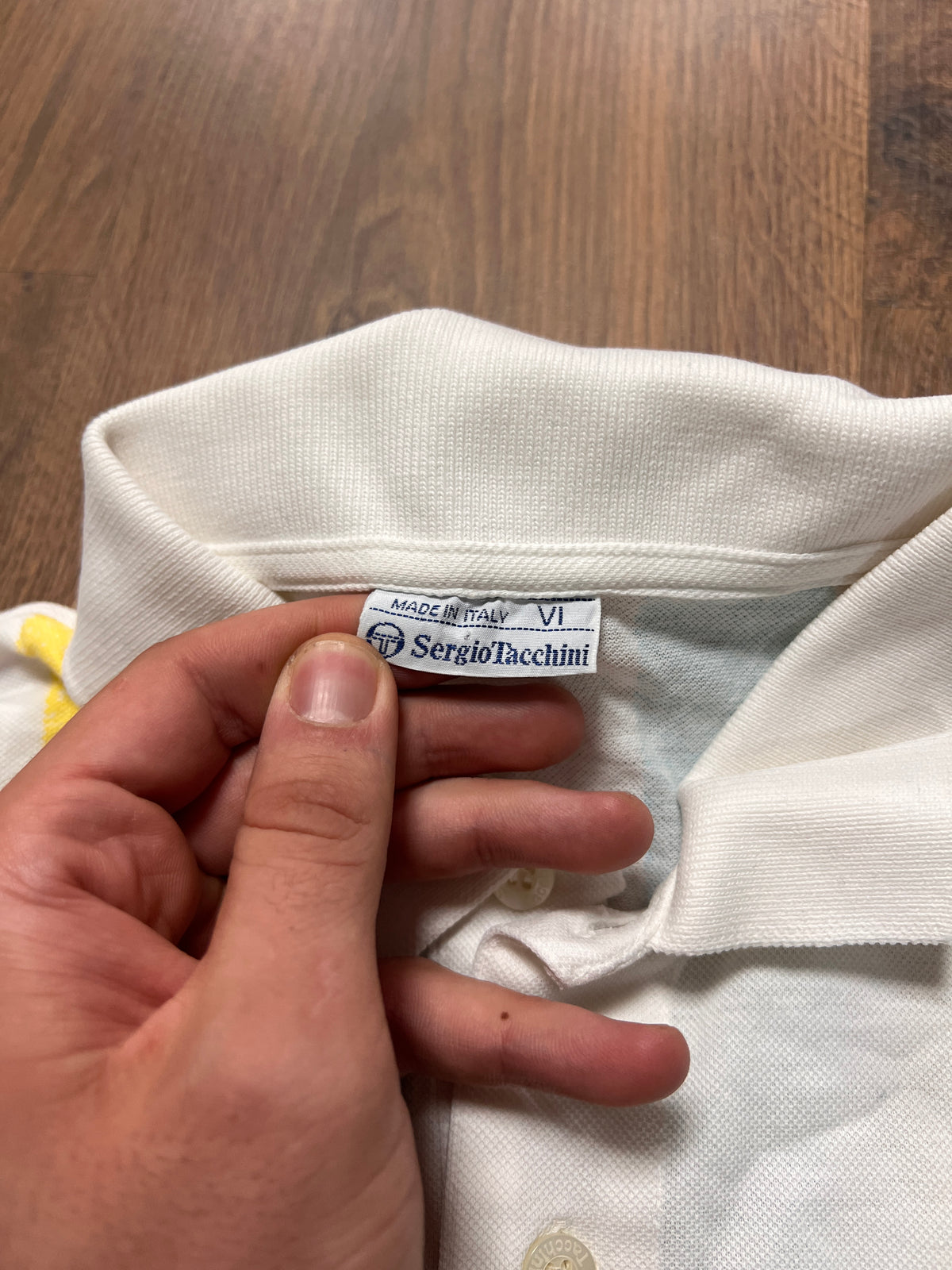 90s Sergio Tacchini Polo Tee (M)
