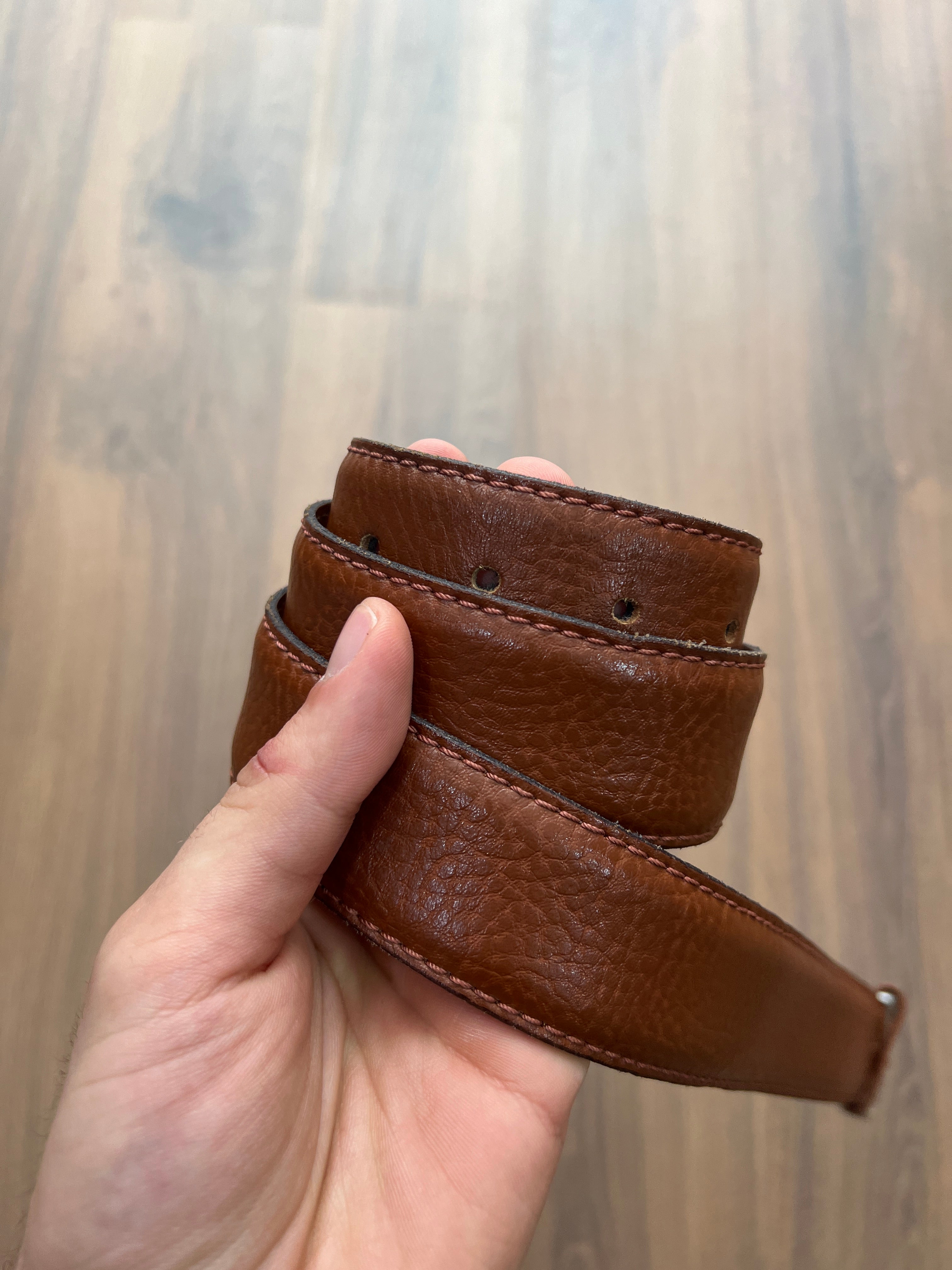 Brown Leather Belt (32)