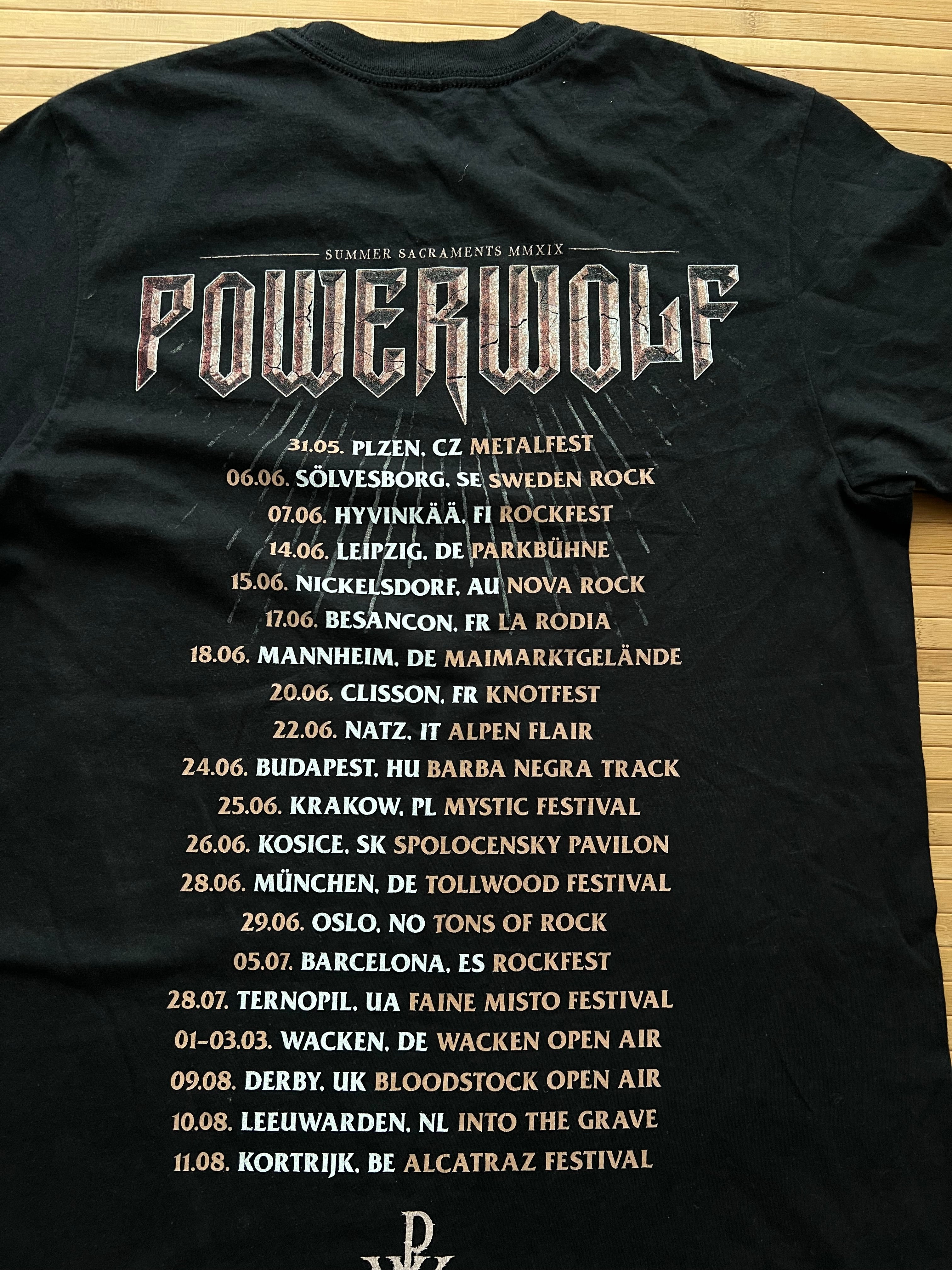 Powerwolf Tour Tee (M)