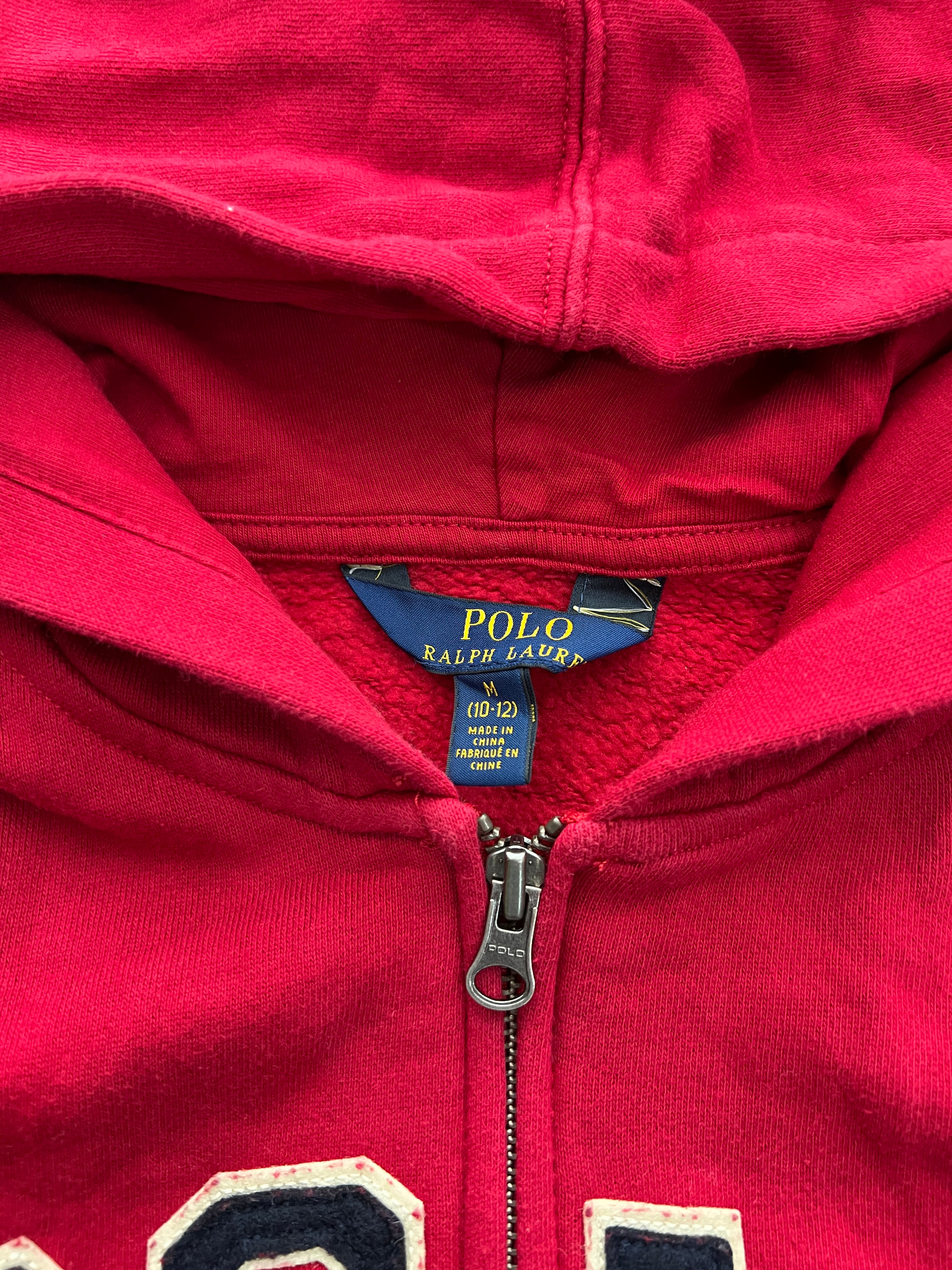 Polo Zip Up Hoodie (Xs)