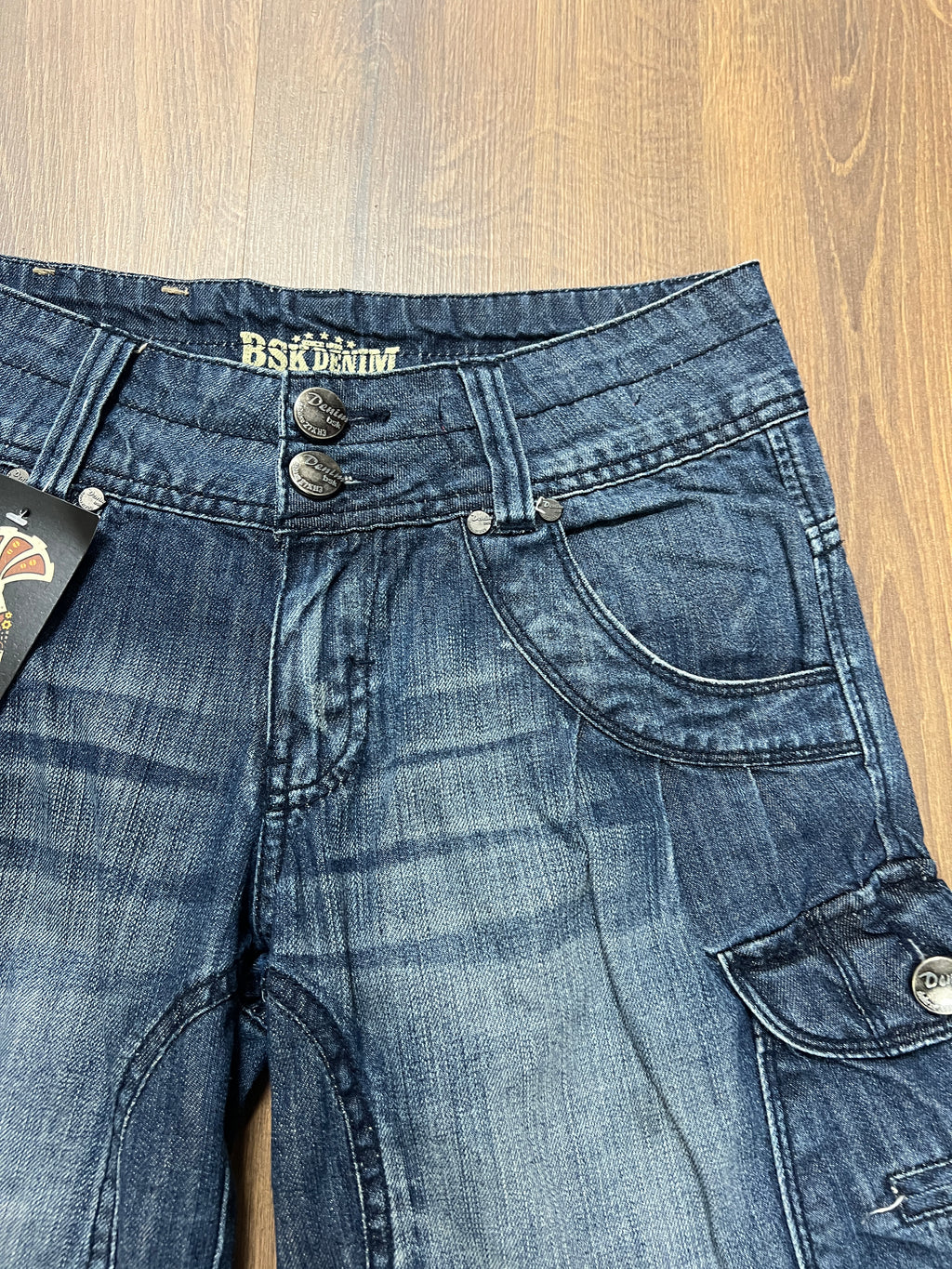 BSK Denim Cargo Shorts (30)