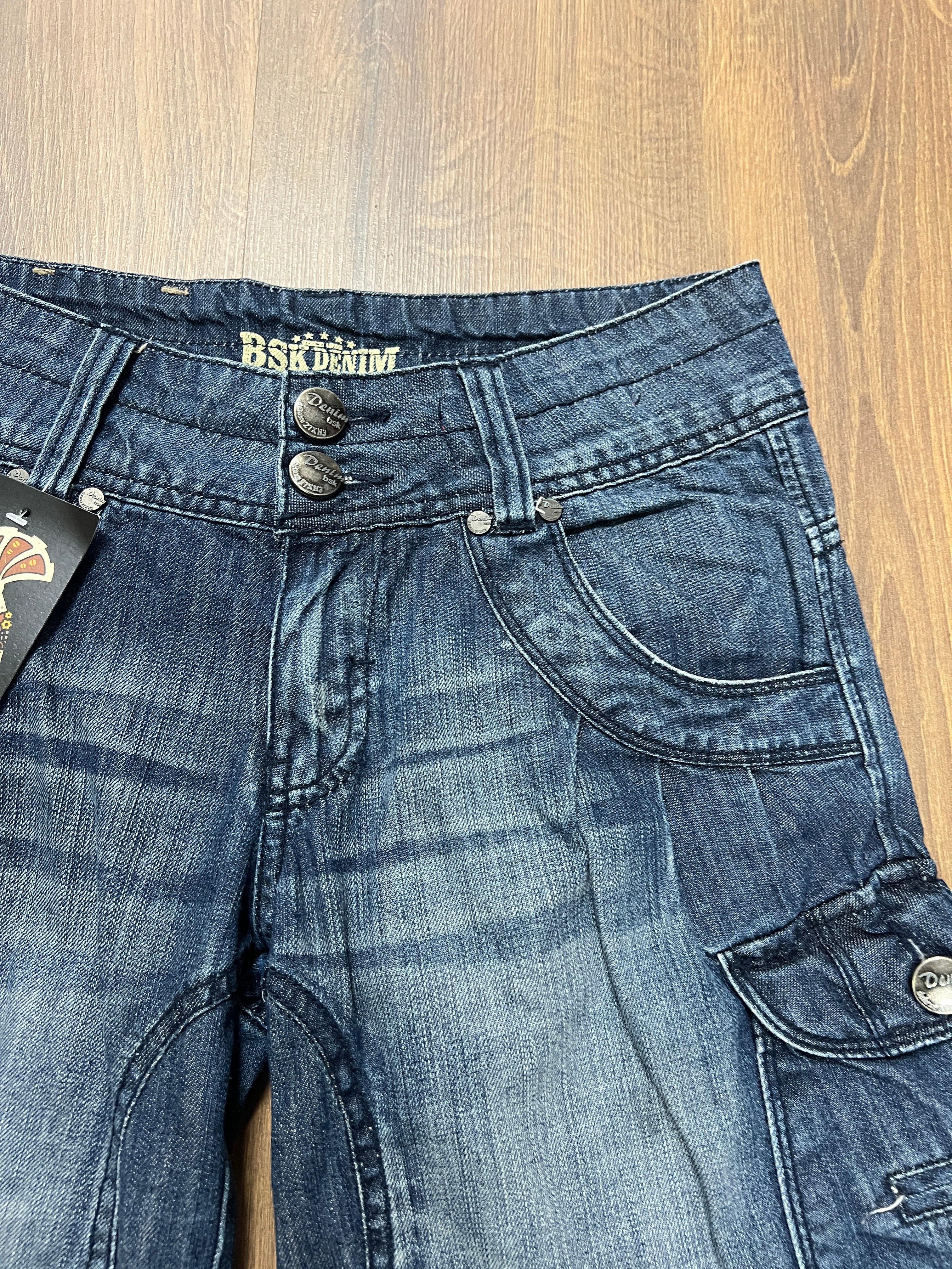 BSK Denim Cargo Shorts (30)