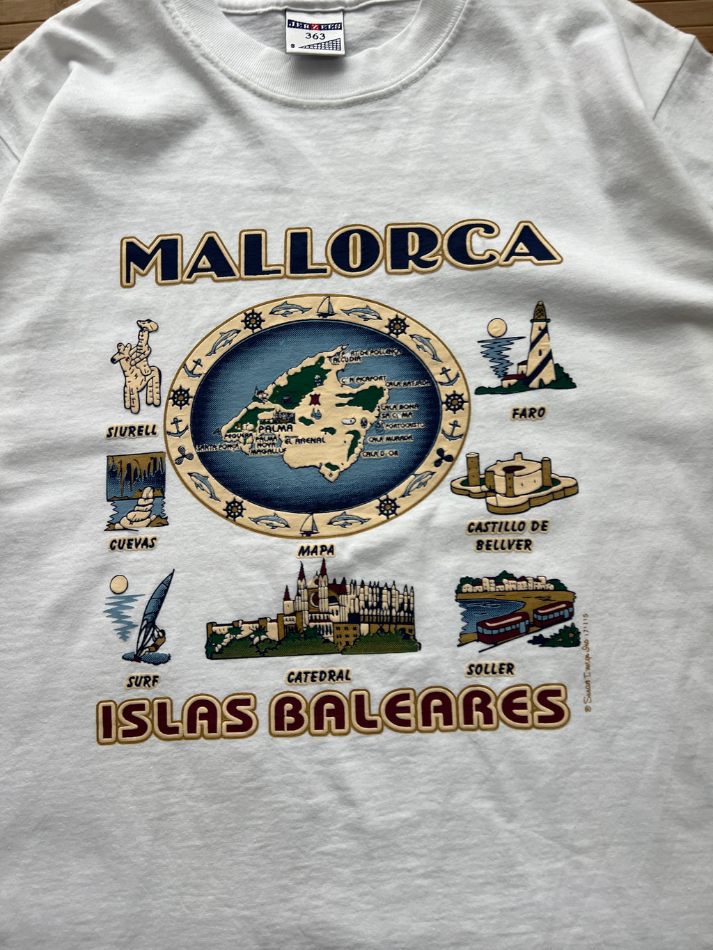 Mallorca 90s Tee (S)