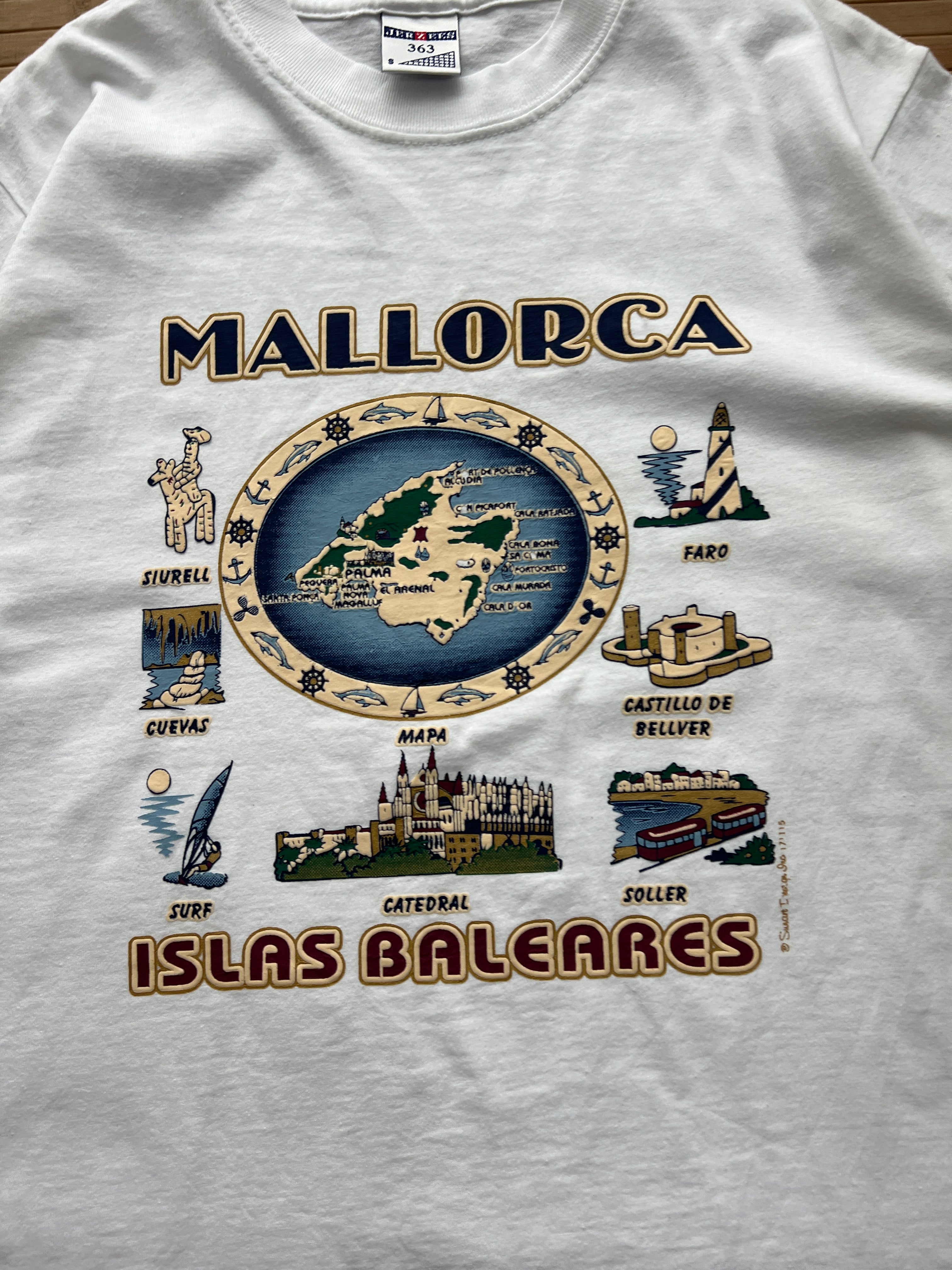 Mallorca 90s Tee (S)
