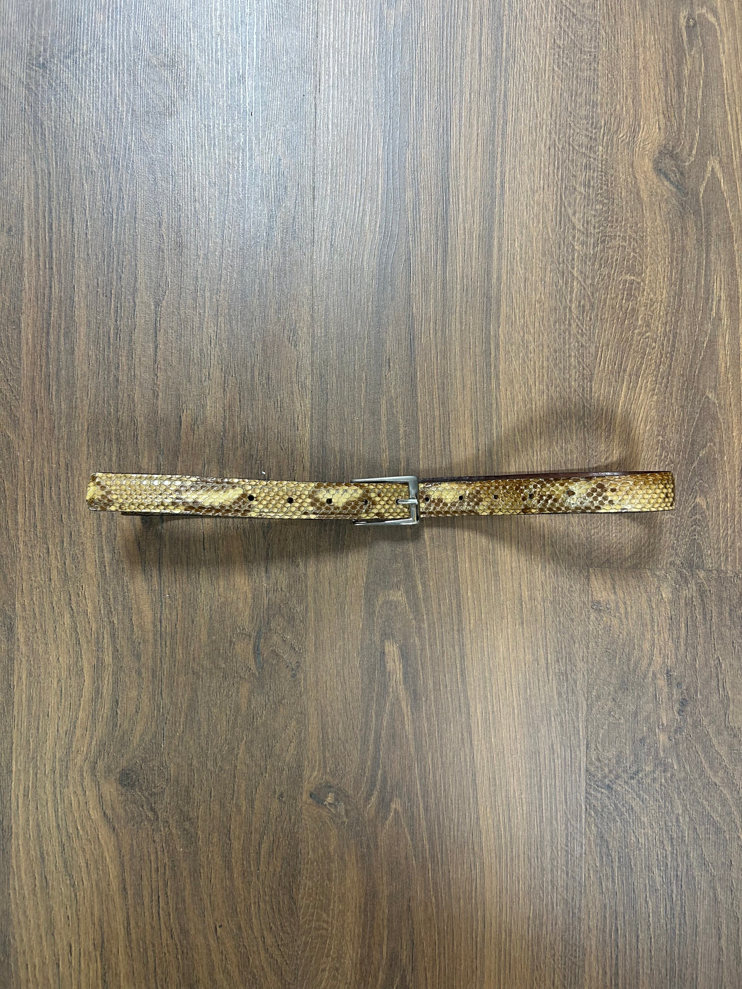 Rattlesnake Skin Belt(25/33)