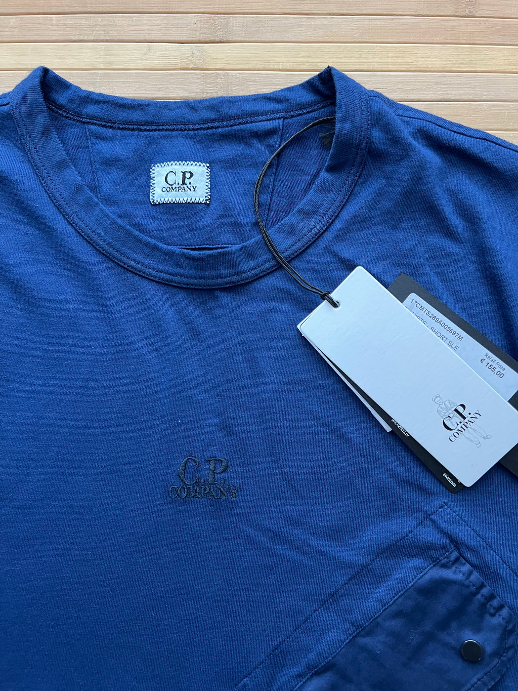 C.P Company Pocket T-Shirt mew with tags (L/M/S)