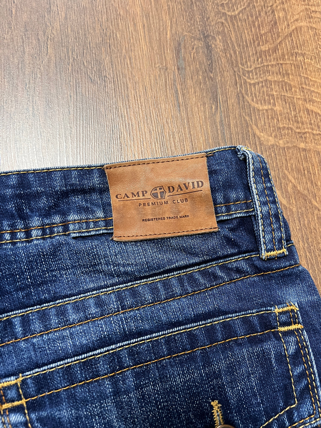 Camp David Dark Blue Y2K jeans(36x30)