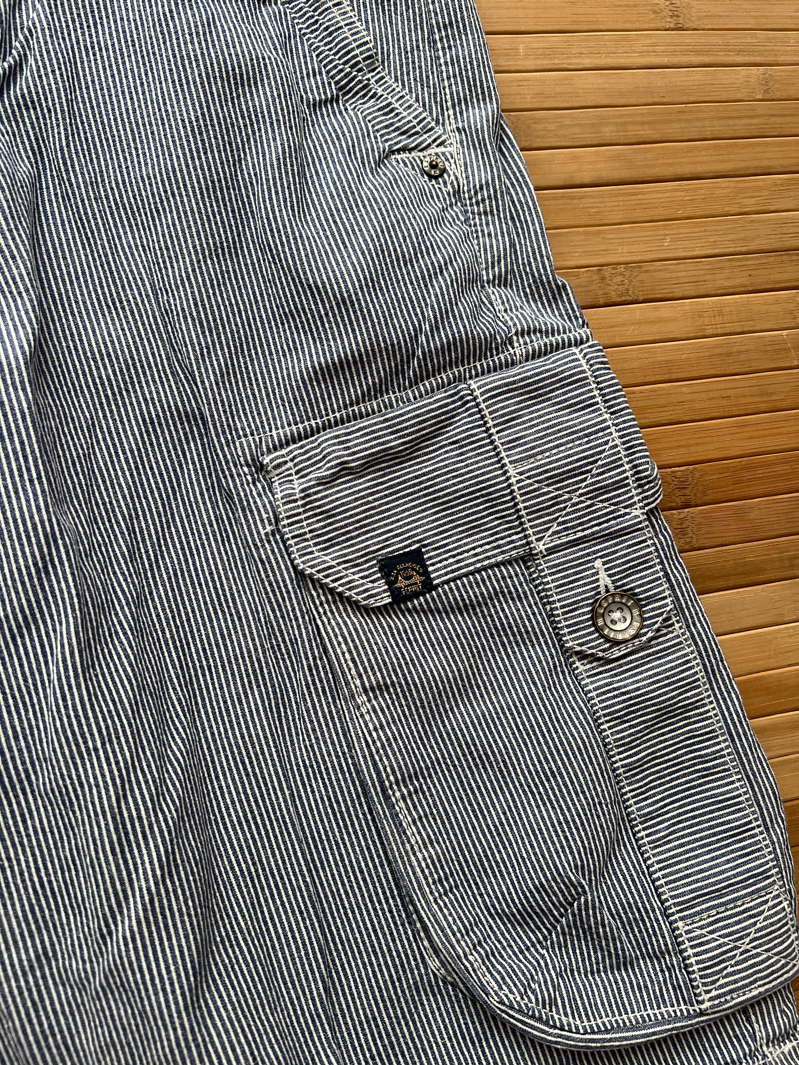 Espirit Striped Cargo Shorts(34)