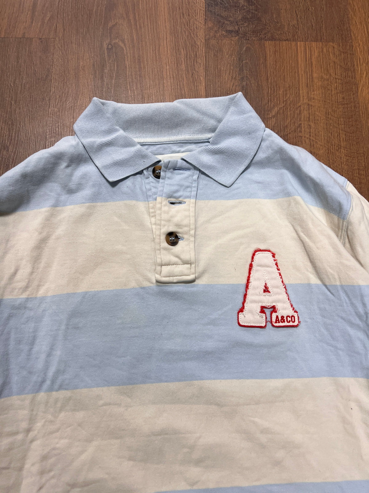 Adenauer Long sleeve Striped Polo (M)