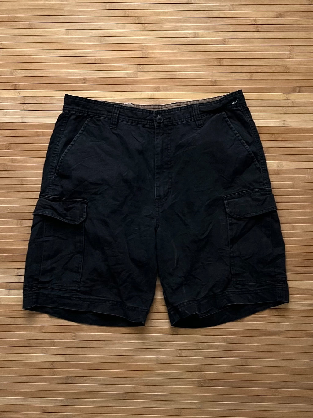 Black Cargo Shorts (34)