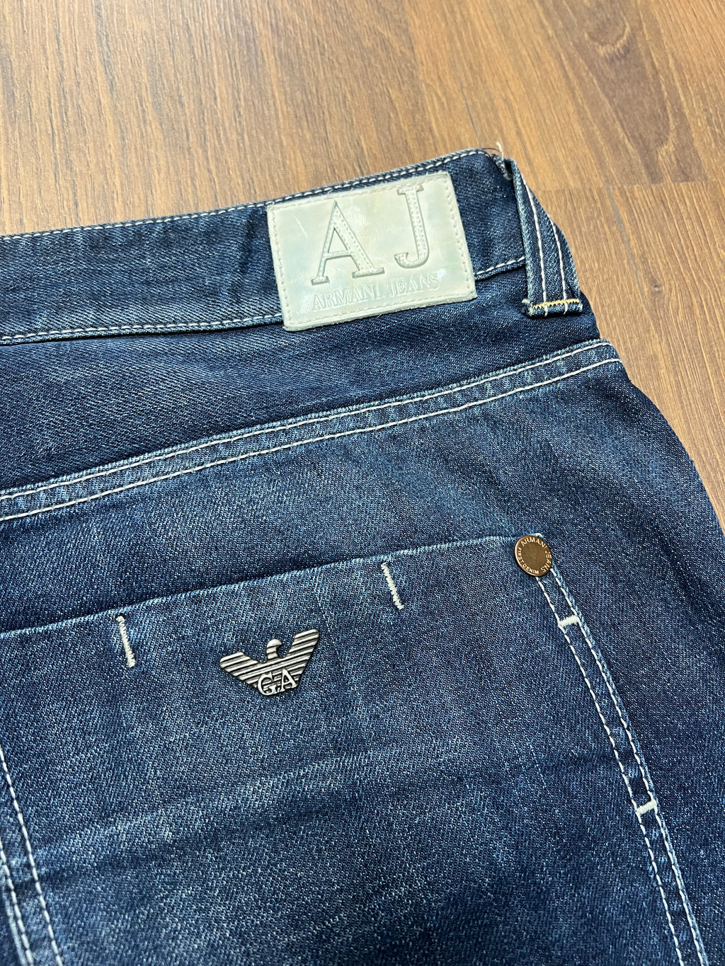 Vintage Armani Baggy Jeans (38x32)
