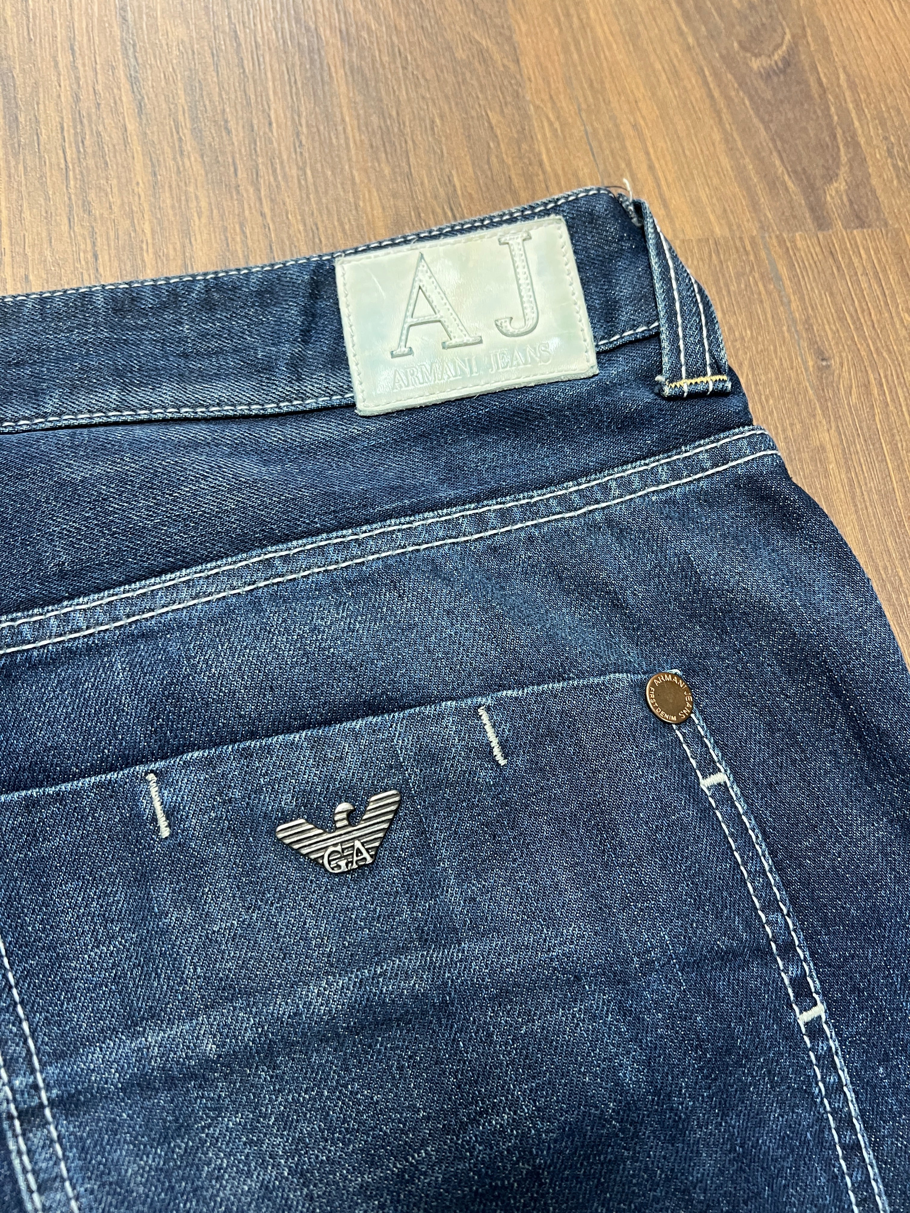 Vintage Armani Baggy Jeans (38x32)