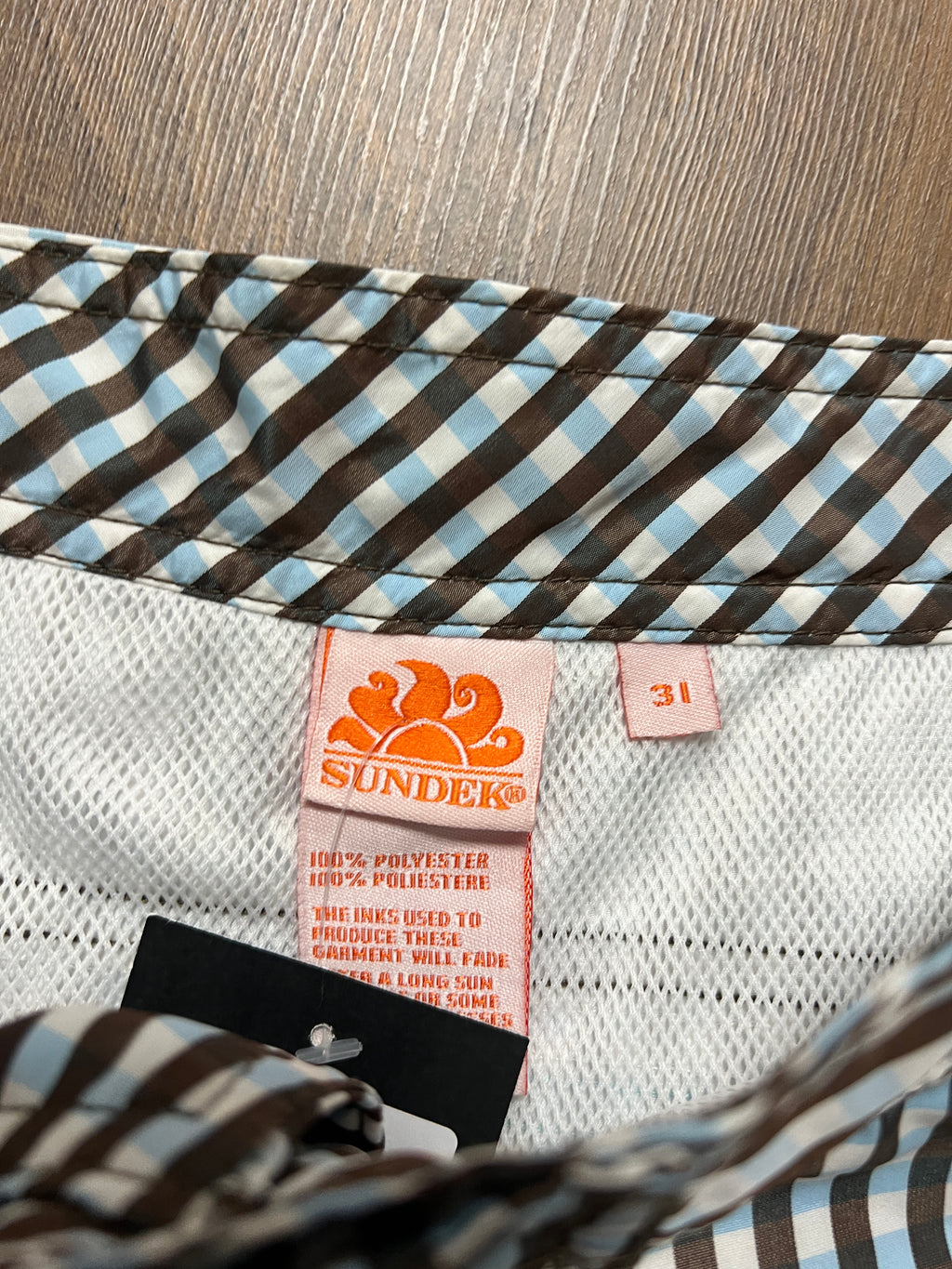 Plaid sundek boardshorts (32)