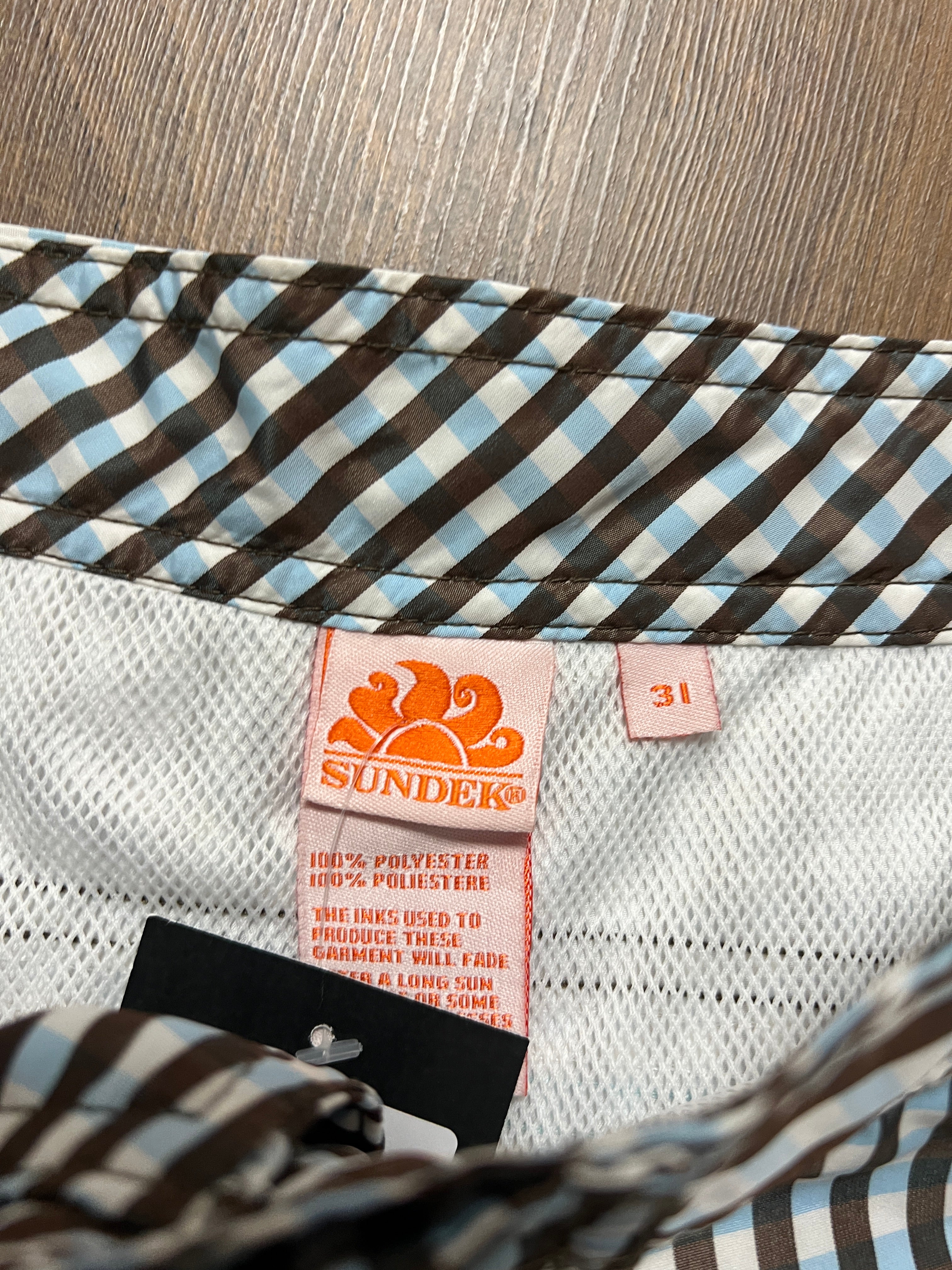 Plaid sundek boardshorts (32)