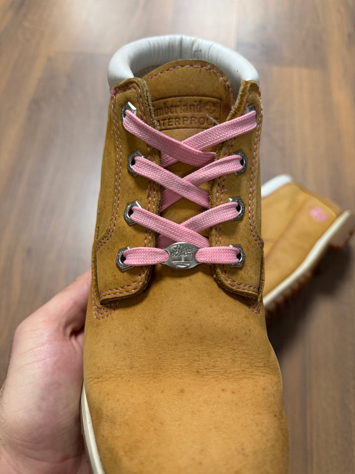 Timberland Pink Laces (39)