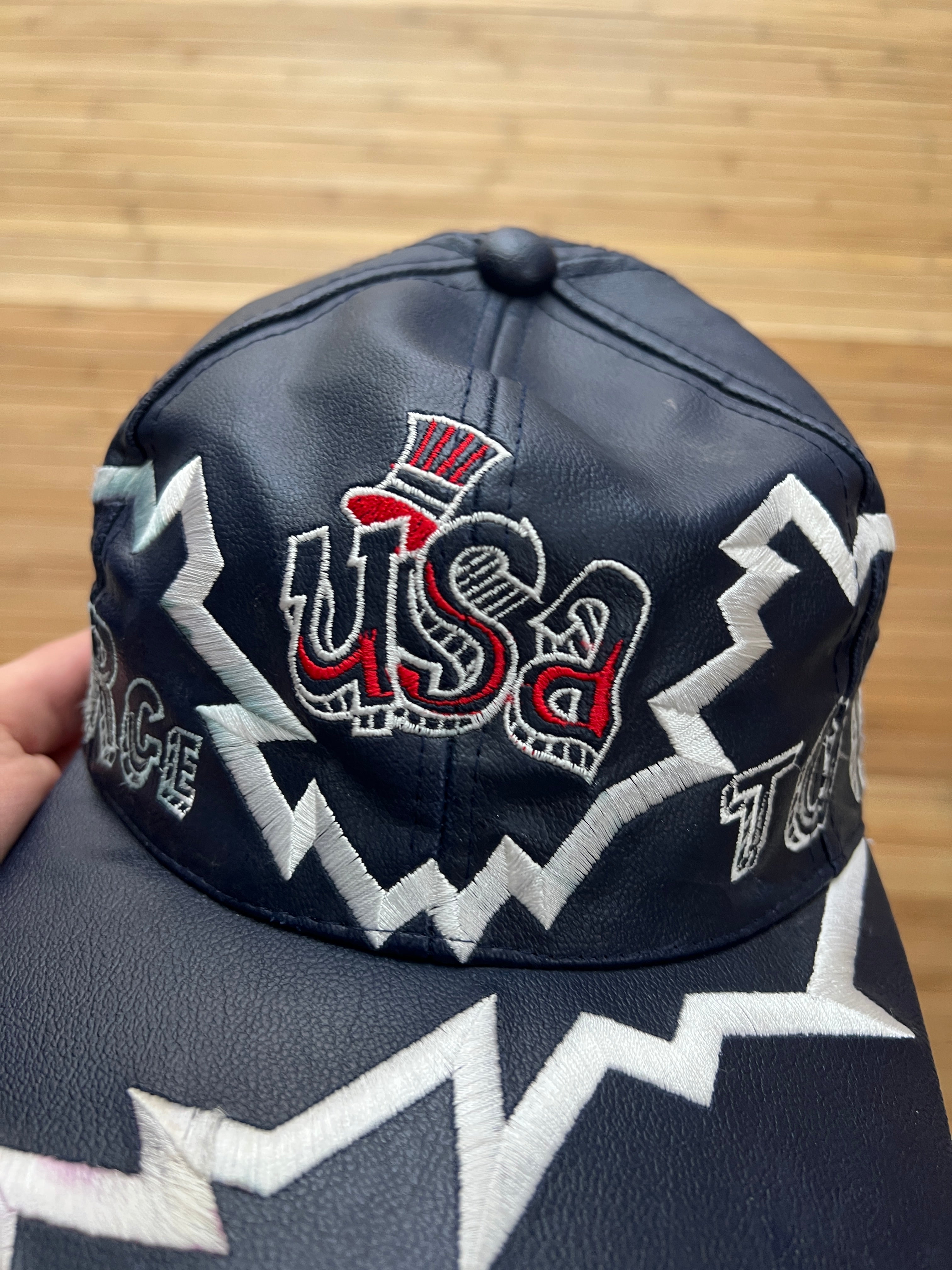 90s George Town Leather hat