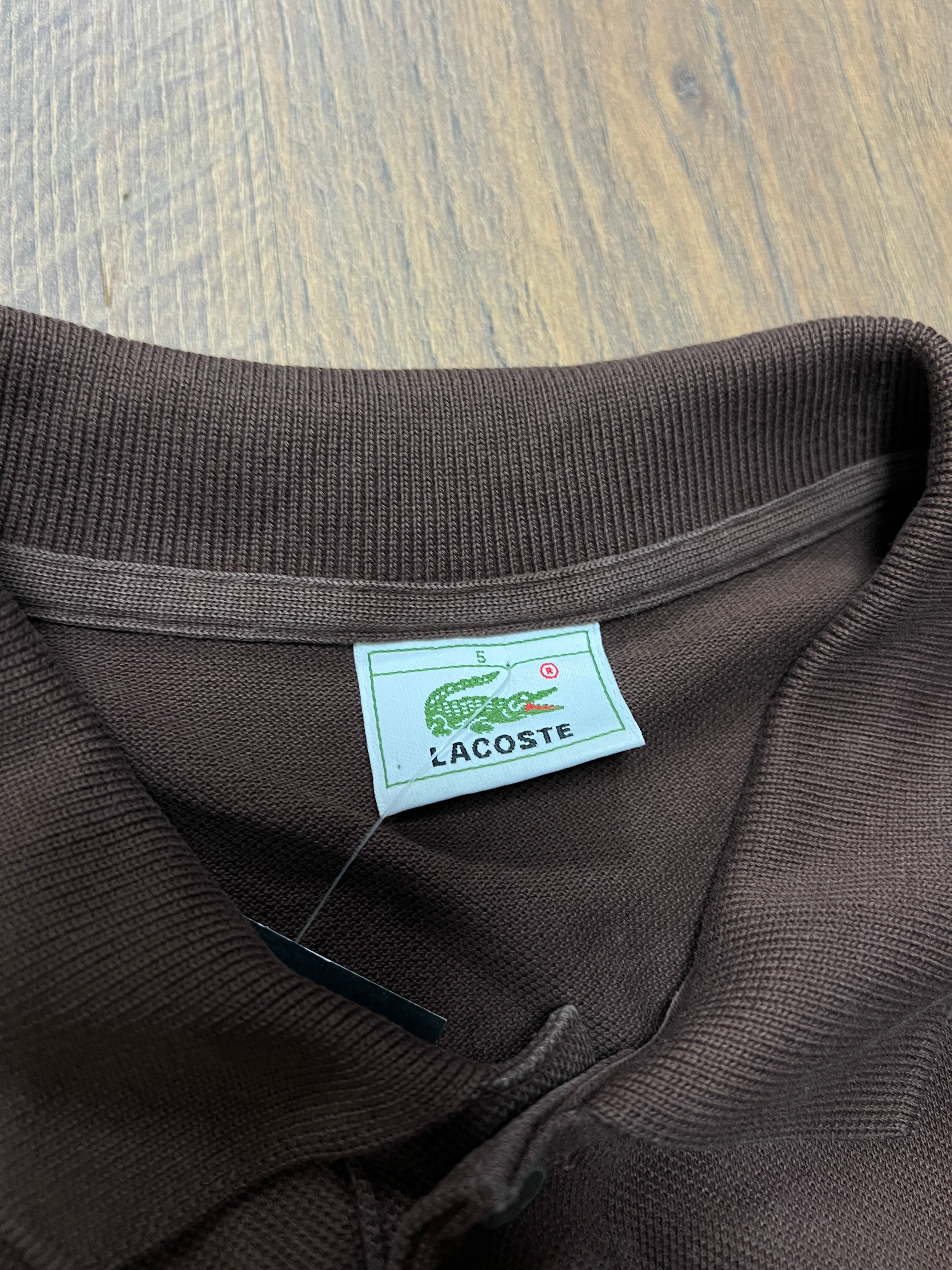 Lacoste Brown Polo (XL)