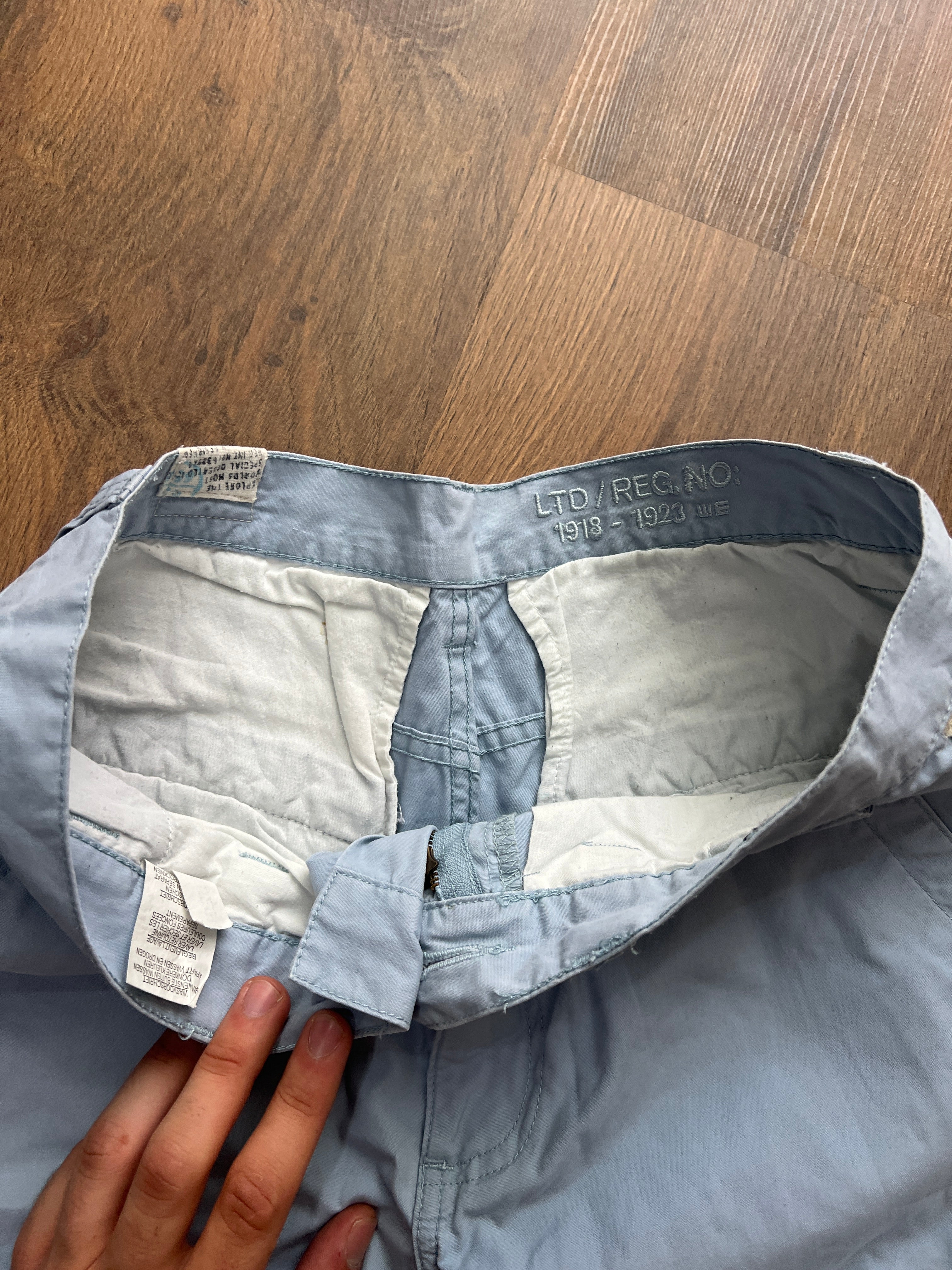 Smog Striped Shorts (30)