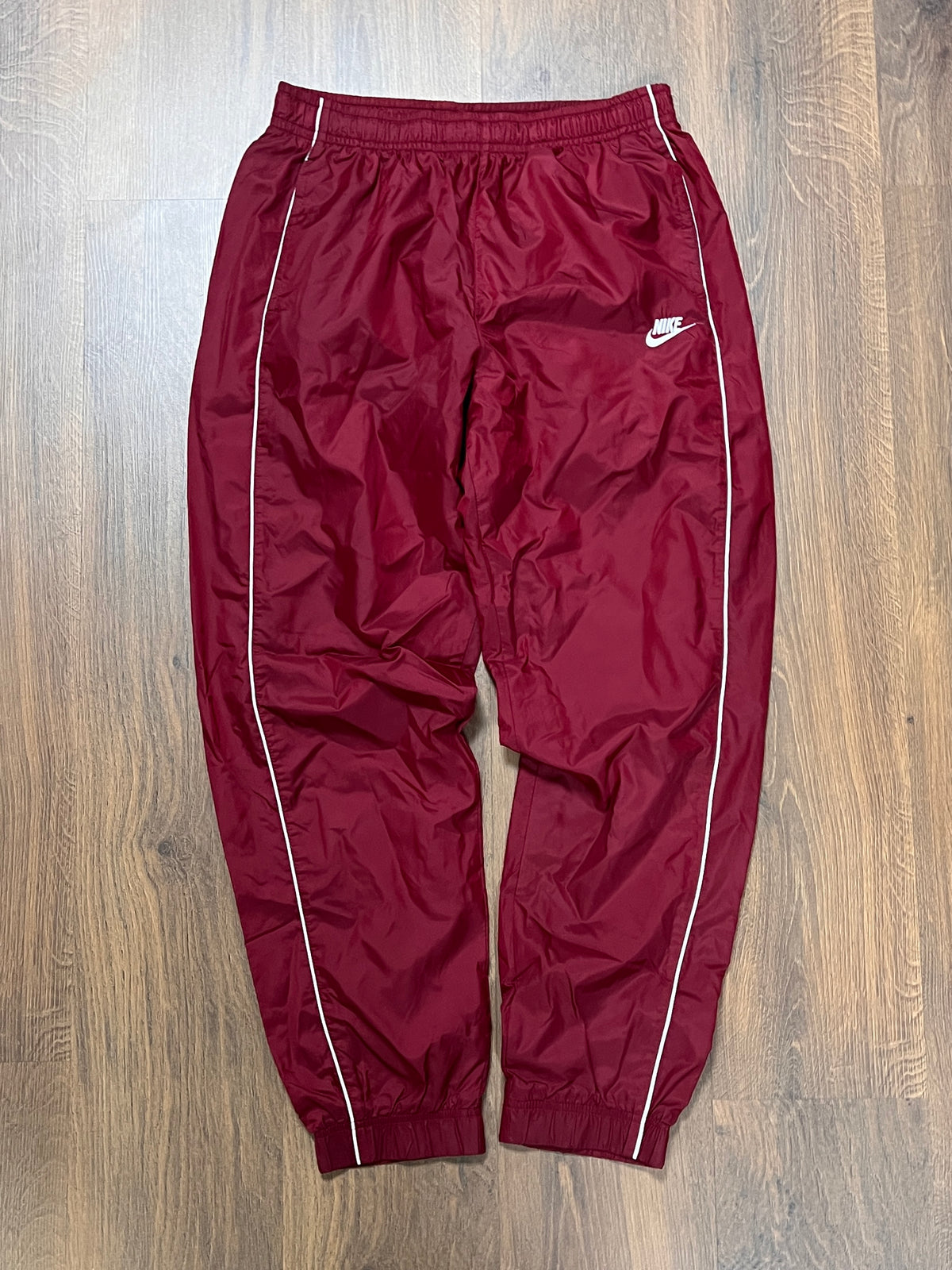 Burgundy Nike Trackpants(M/L)