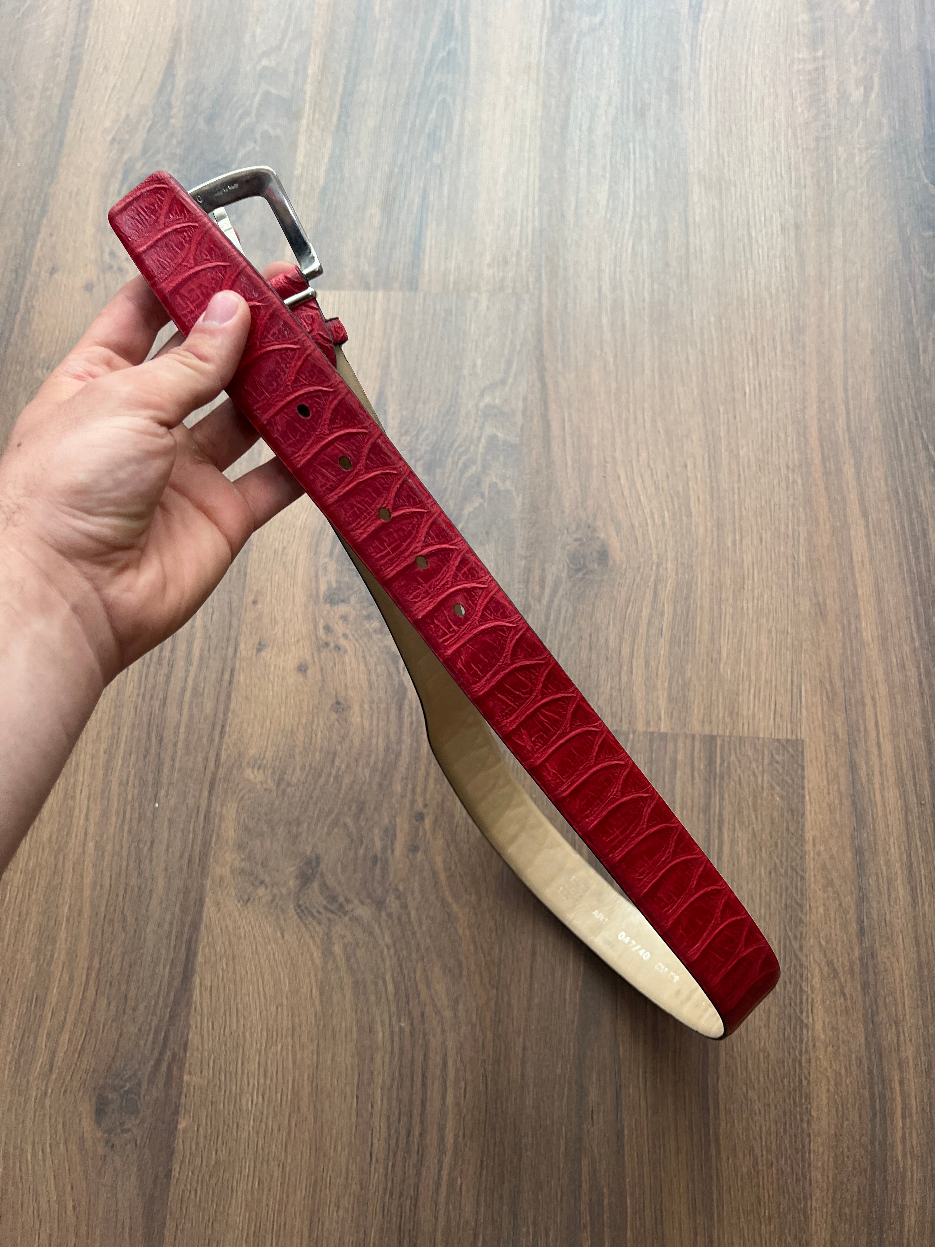 Anaconda Snake Skin Belt (34)