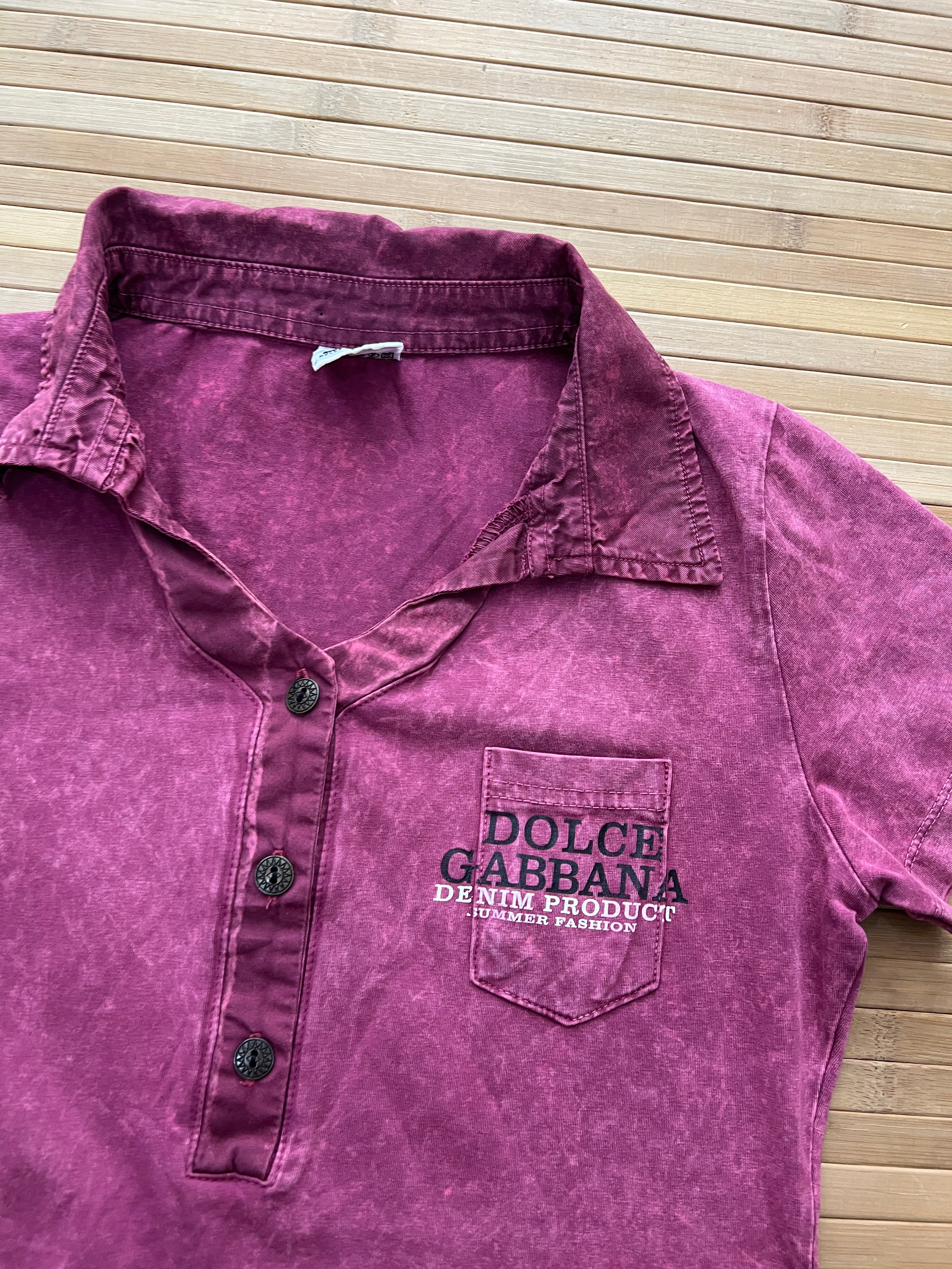 Dolce Gabbana y2K polo Tshirt 🙋‍♀️(S)