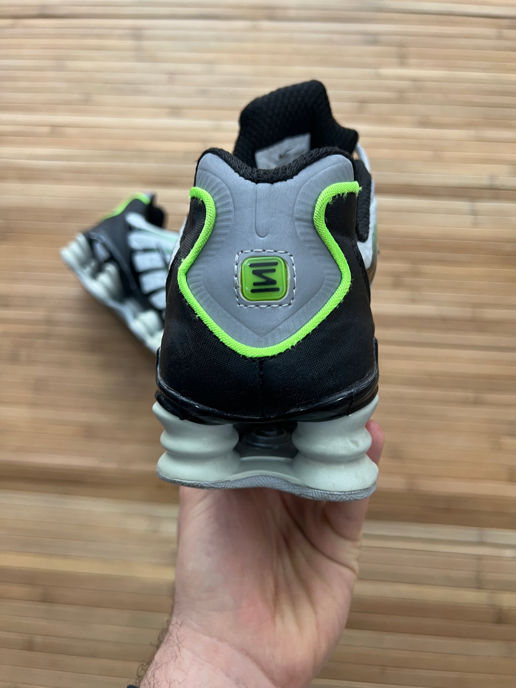 Nike Shox Wolf Grey Lime Blast (41.5-42)