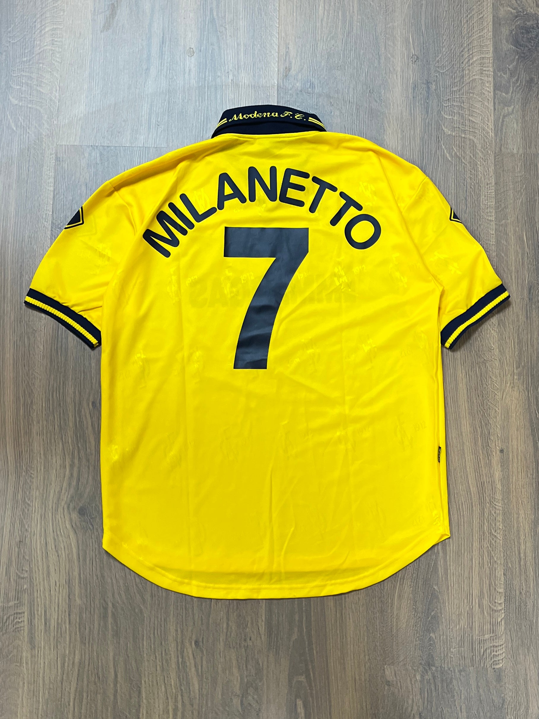 Modena Milanetto 2001/04 home jersey (XL)
