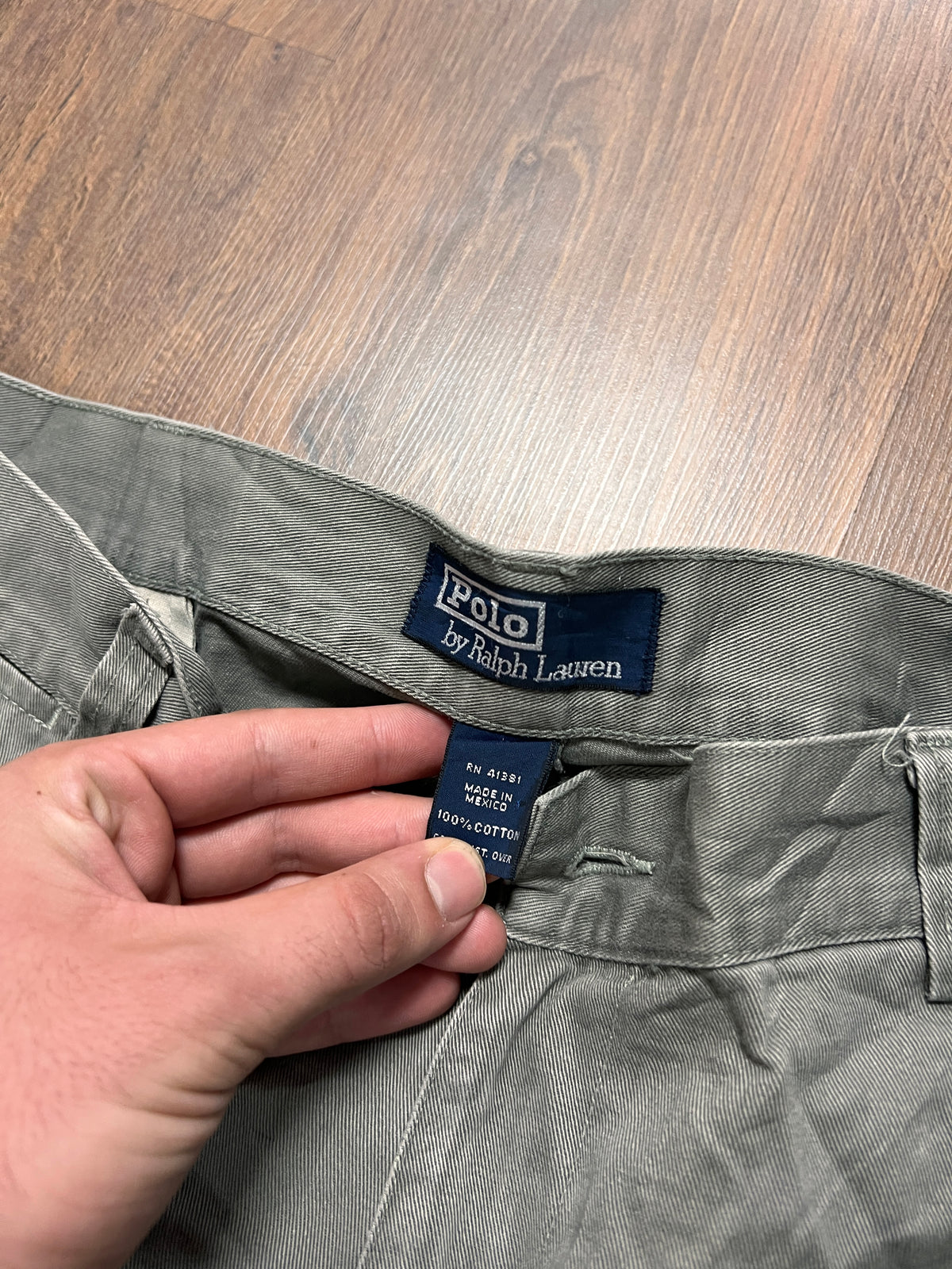 Polo gray chino pants(36x32)