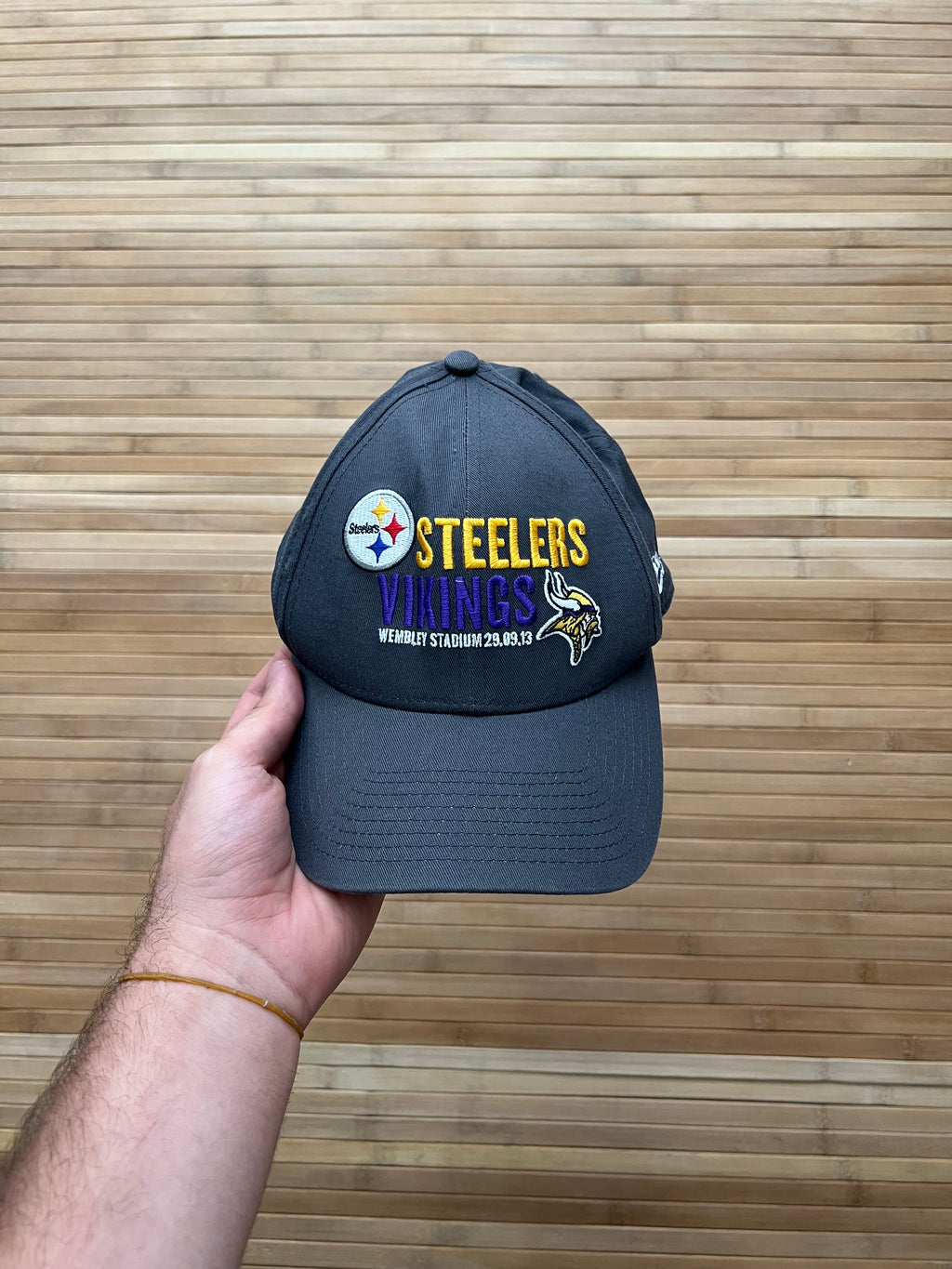 Steelers Vikings Hat (one size)