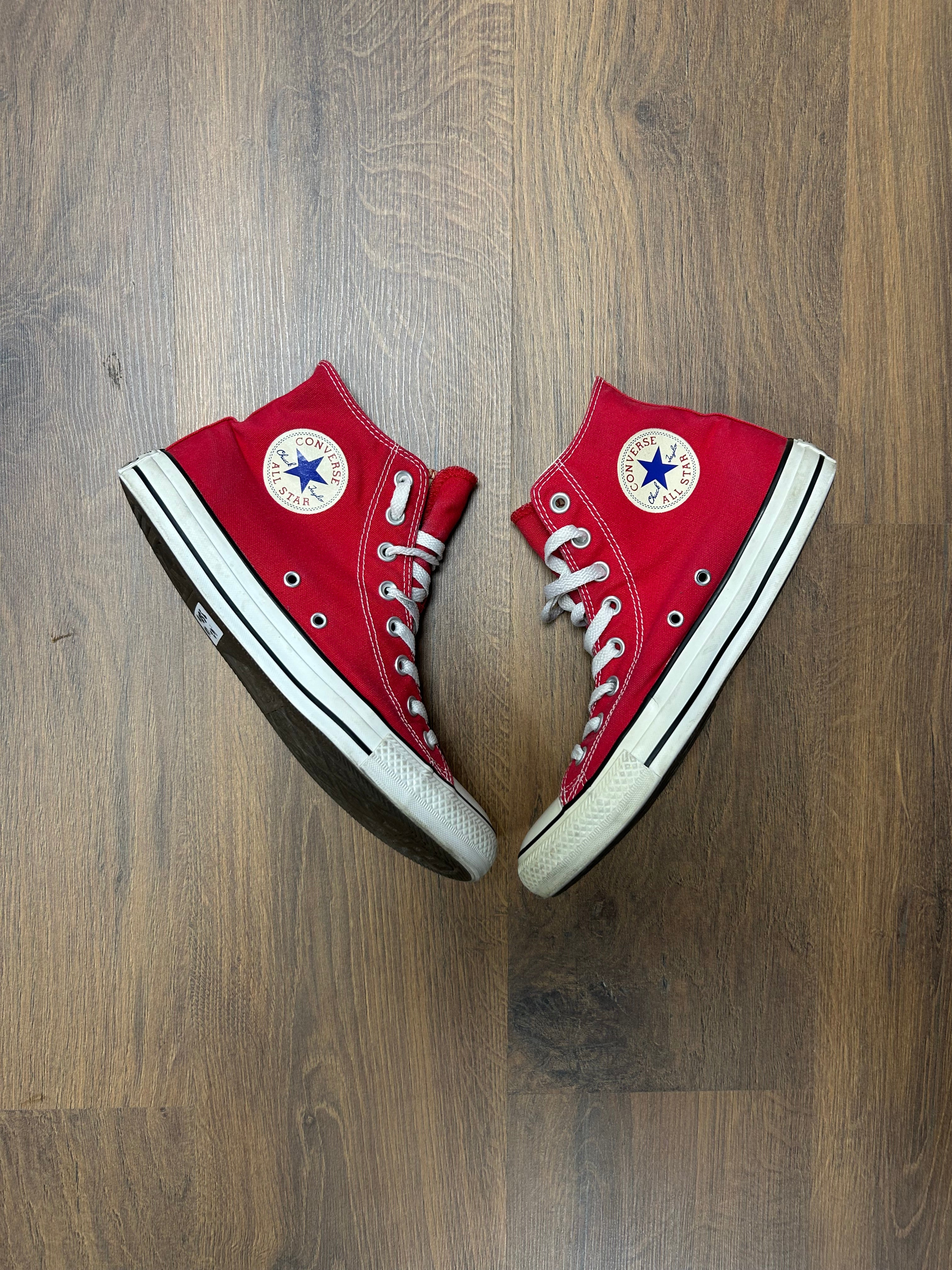 Red Converse Chuck Taylors (42)