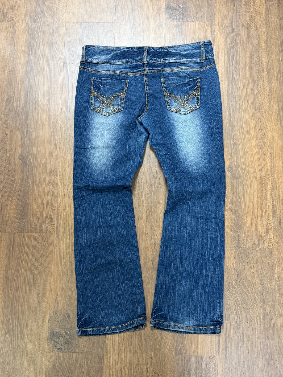 Rainbow Flare Jeans 💁🏼‍♀️ (38x32)