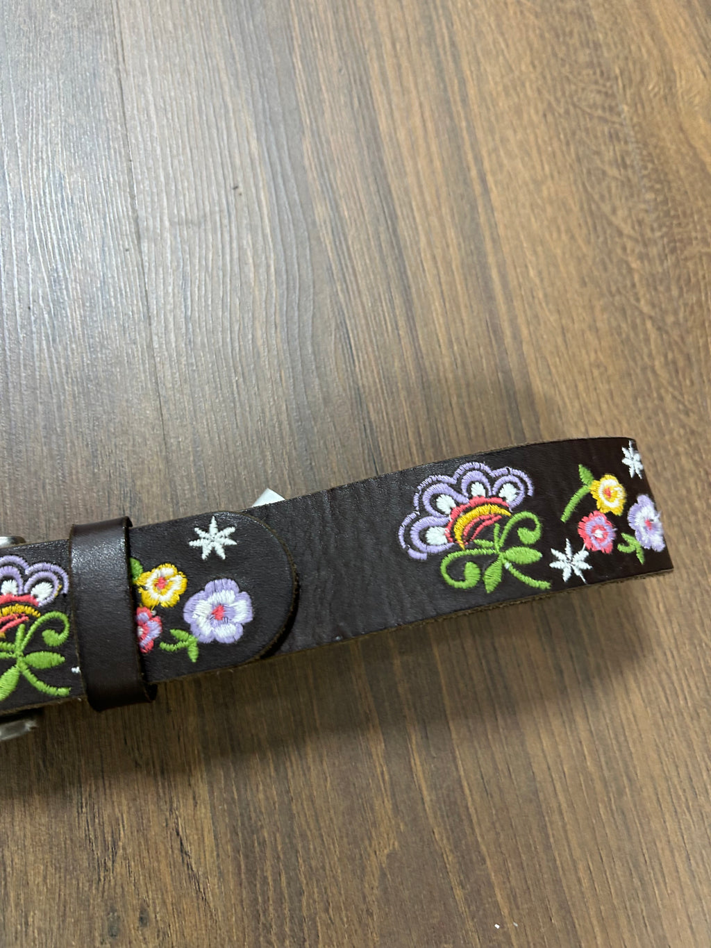 EDC Leather Flower Embroidery Belt (33/39)