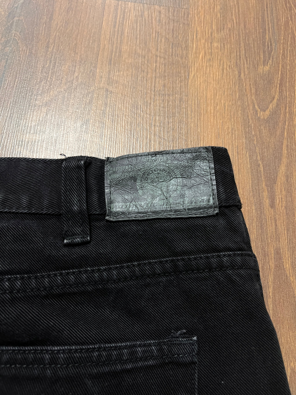 Jinglers Stone washed Black Jeans (36x30)