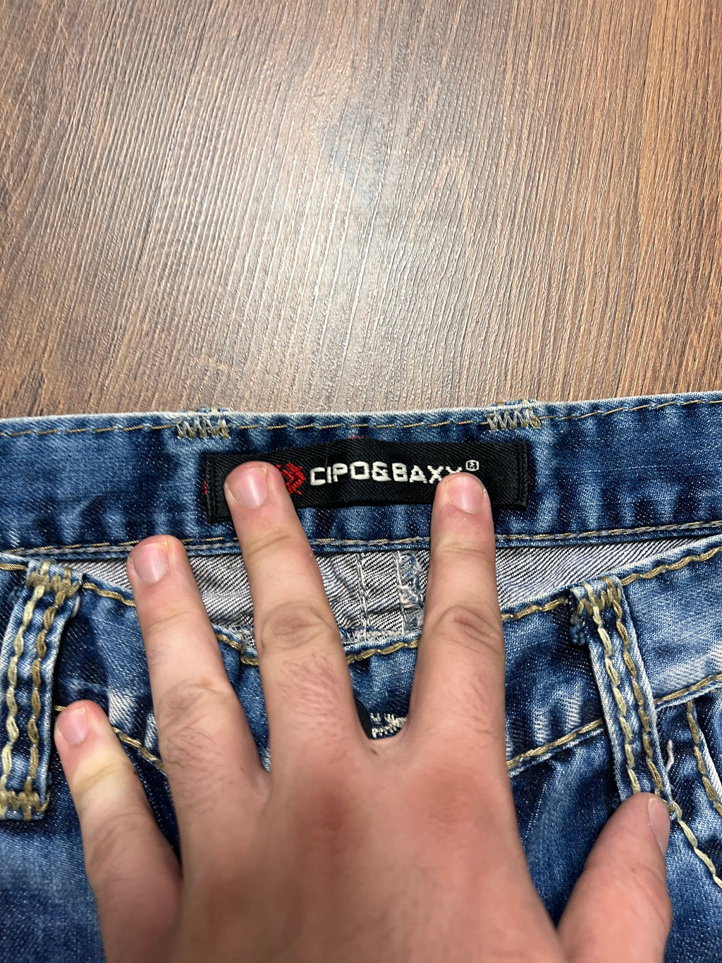Cipo Bax Y2K jeans(38x34)